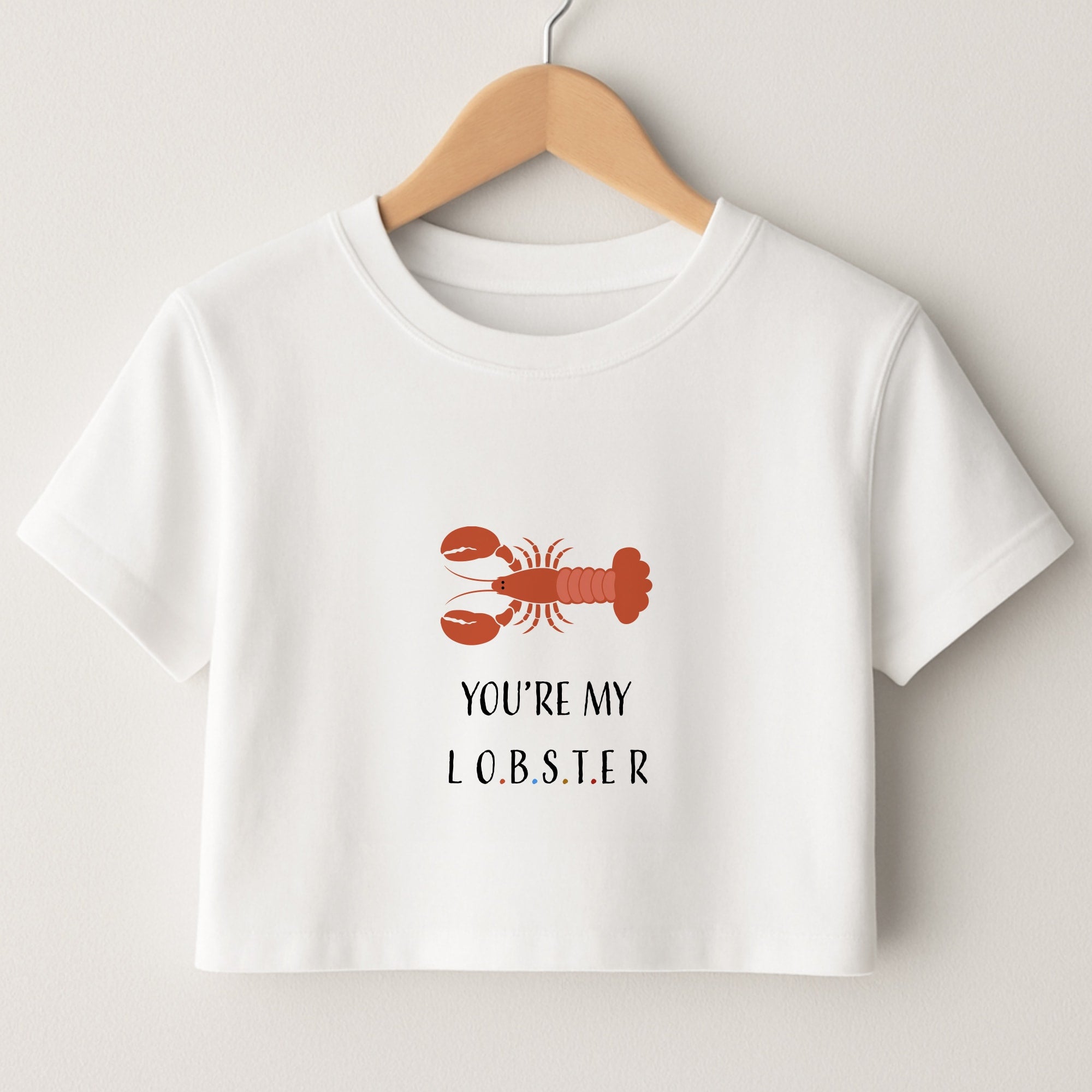 You're My Lobster Crop Top