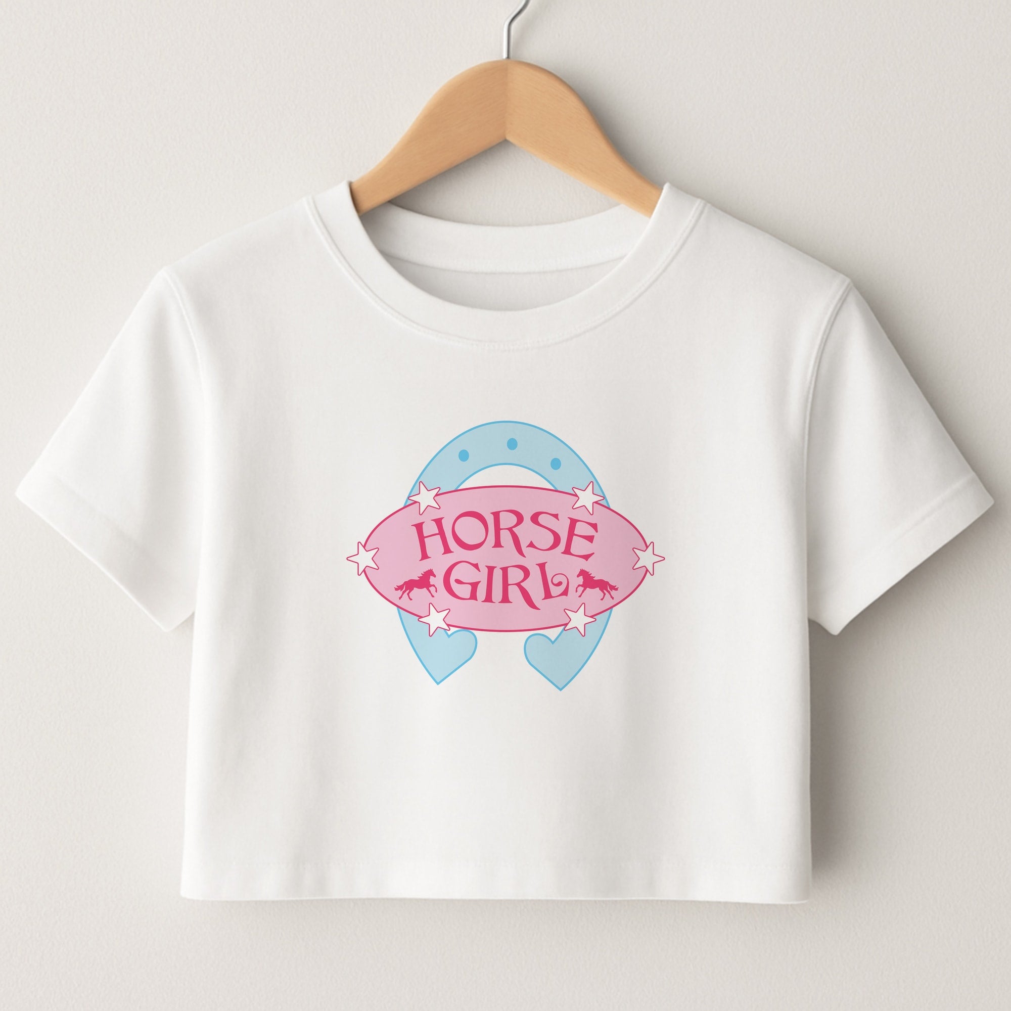 Horse Girl - Horses Crop Top