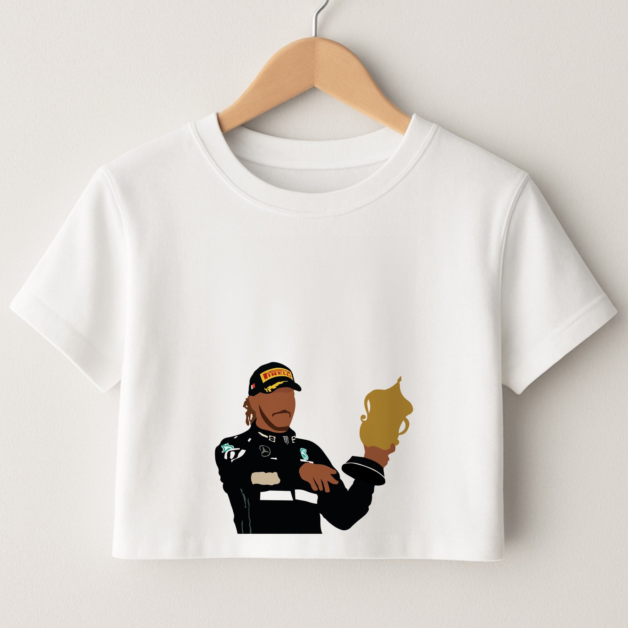 Hamilton - F1 Crop Top