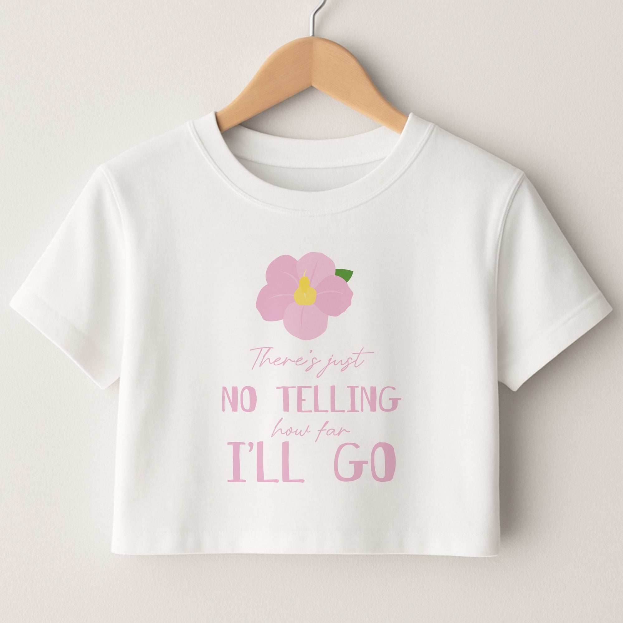 There's Just No Telling  Crop Top