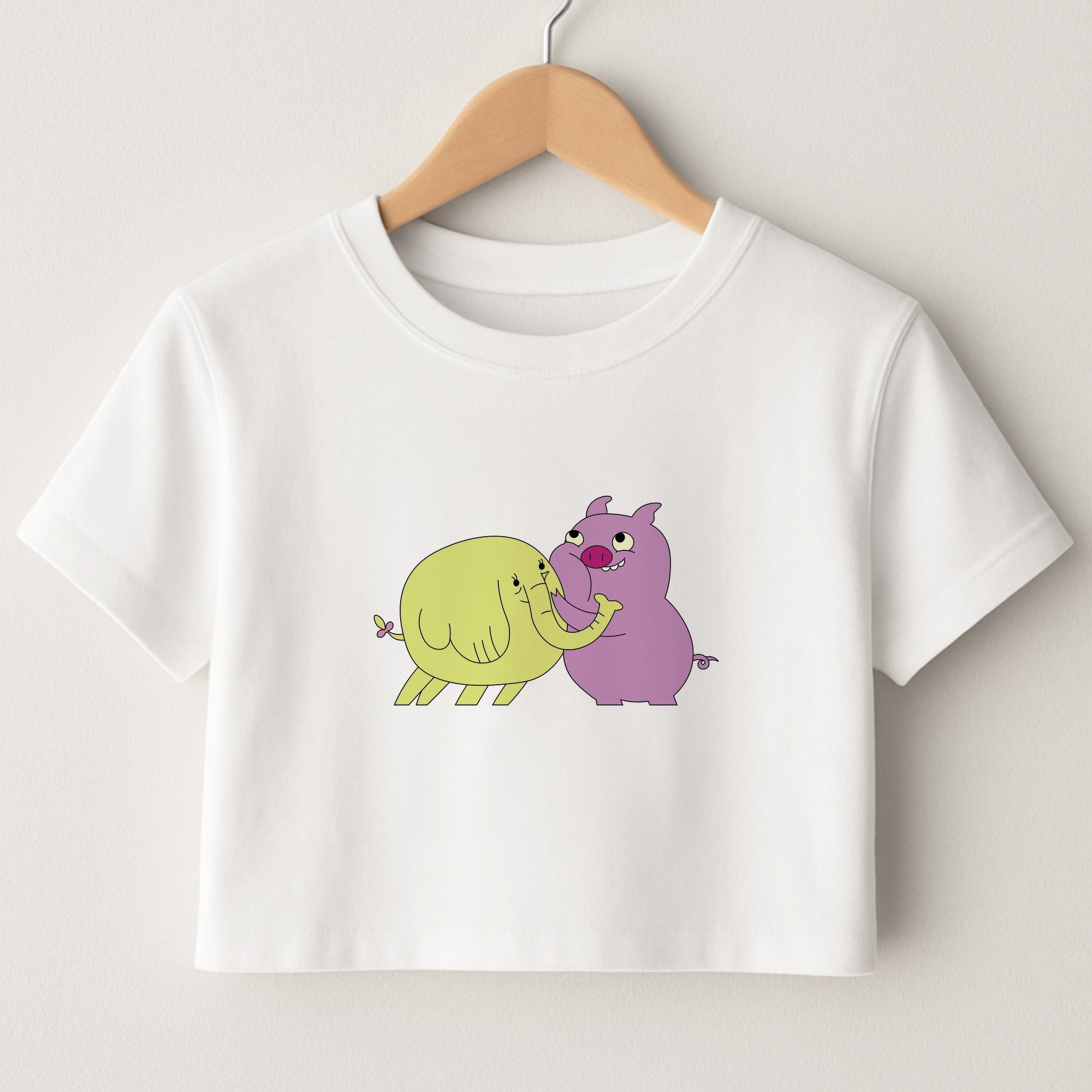 Tree Trunks Crop Top