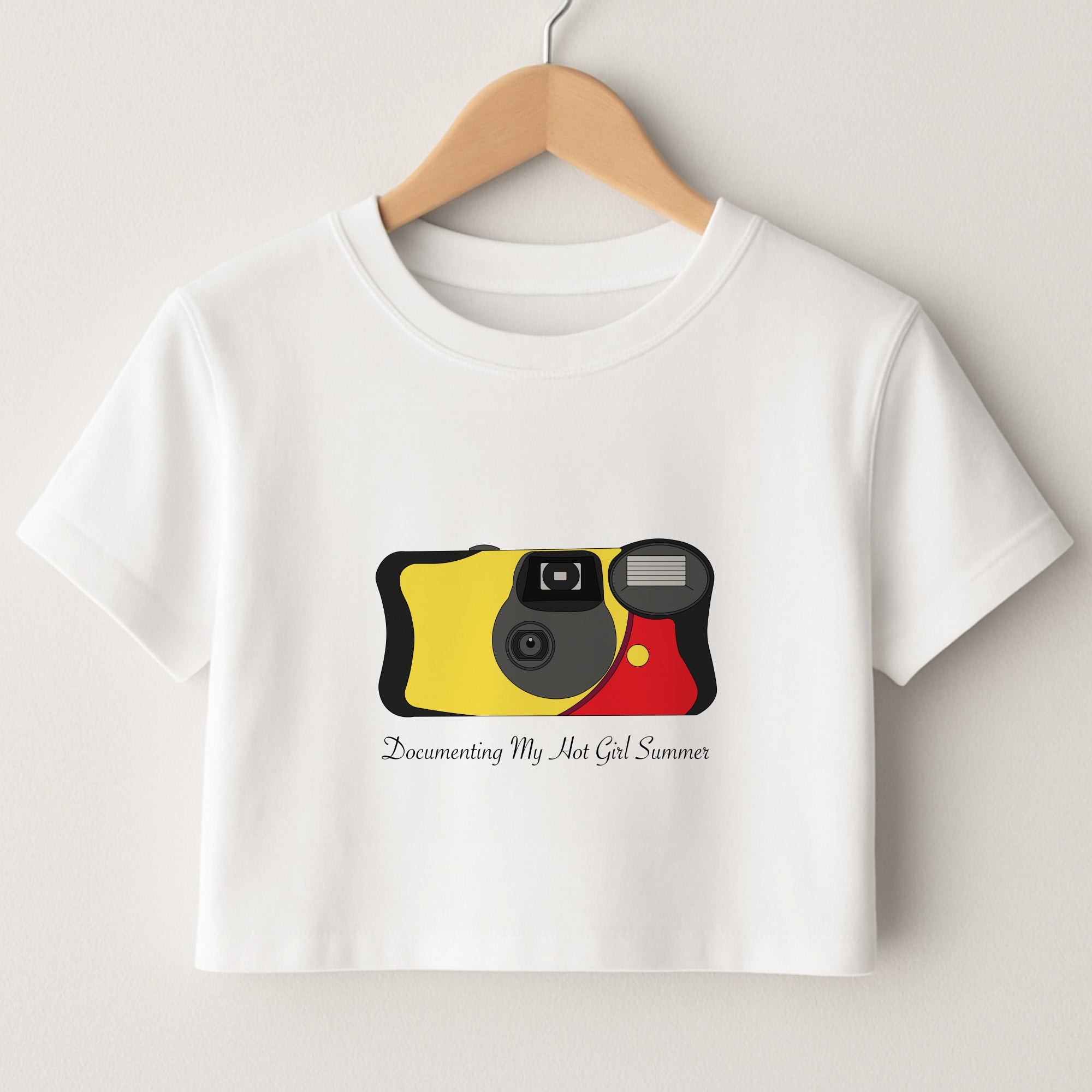 Documenting My Hot Girl Summer Camera Crop Top