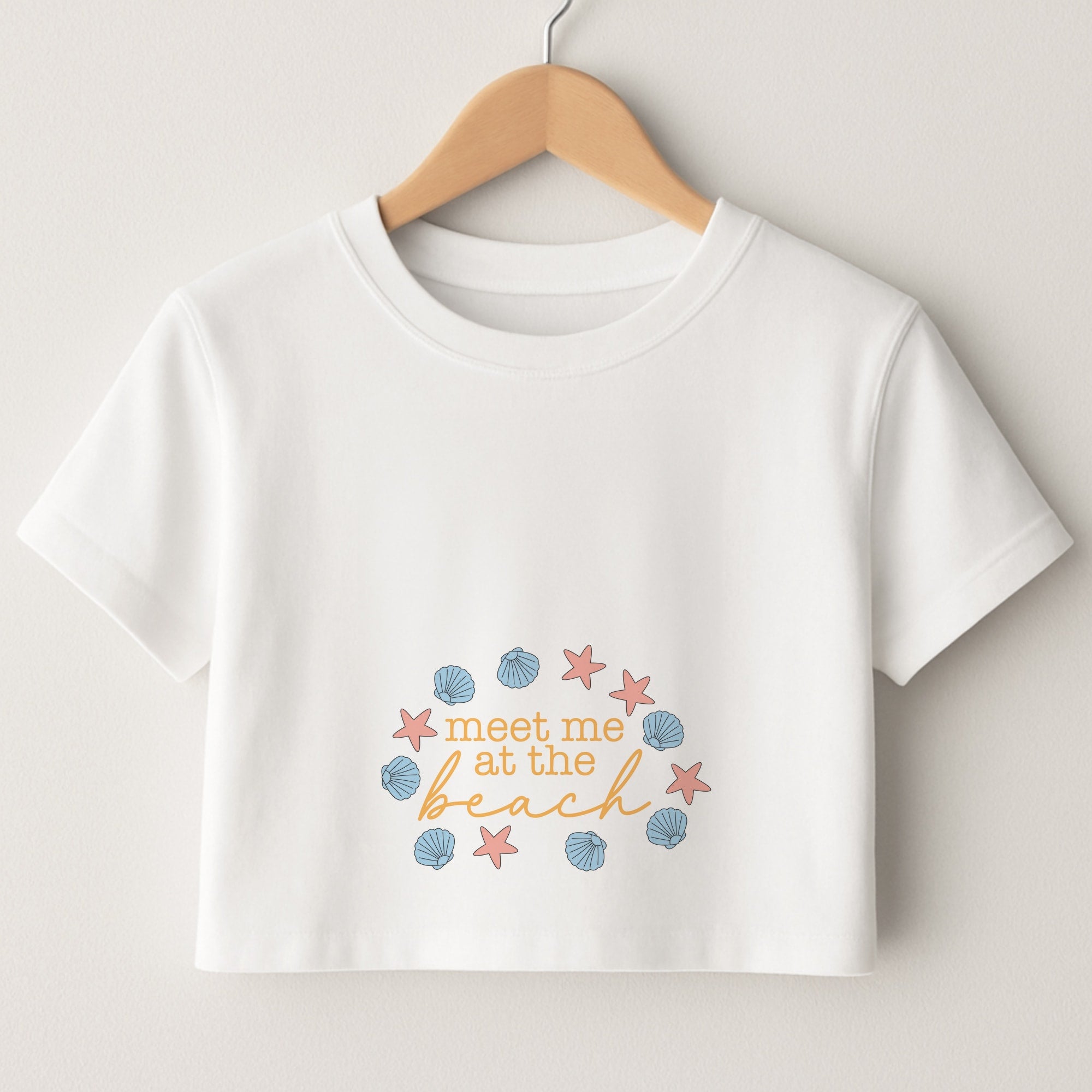 Meet Me At The Beach - Summer Crop Top