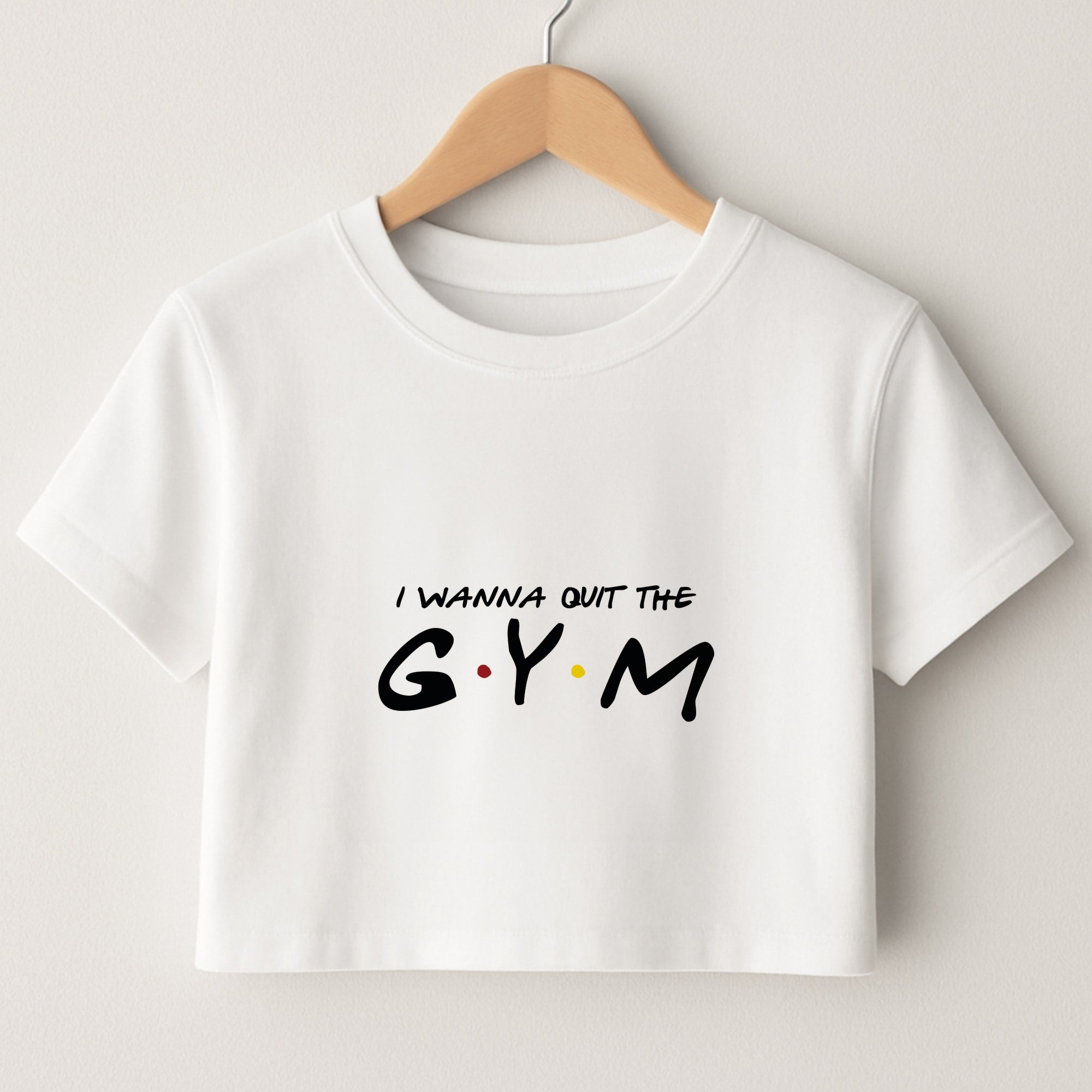 I Wanna Quit The GYM Crop Top