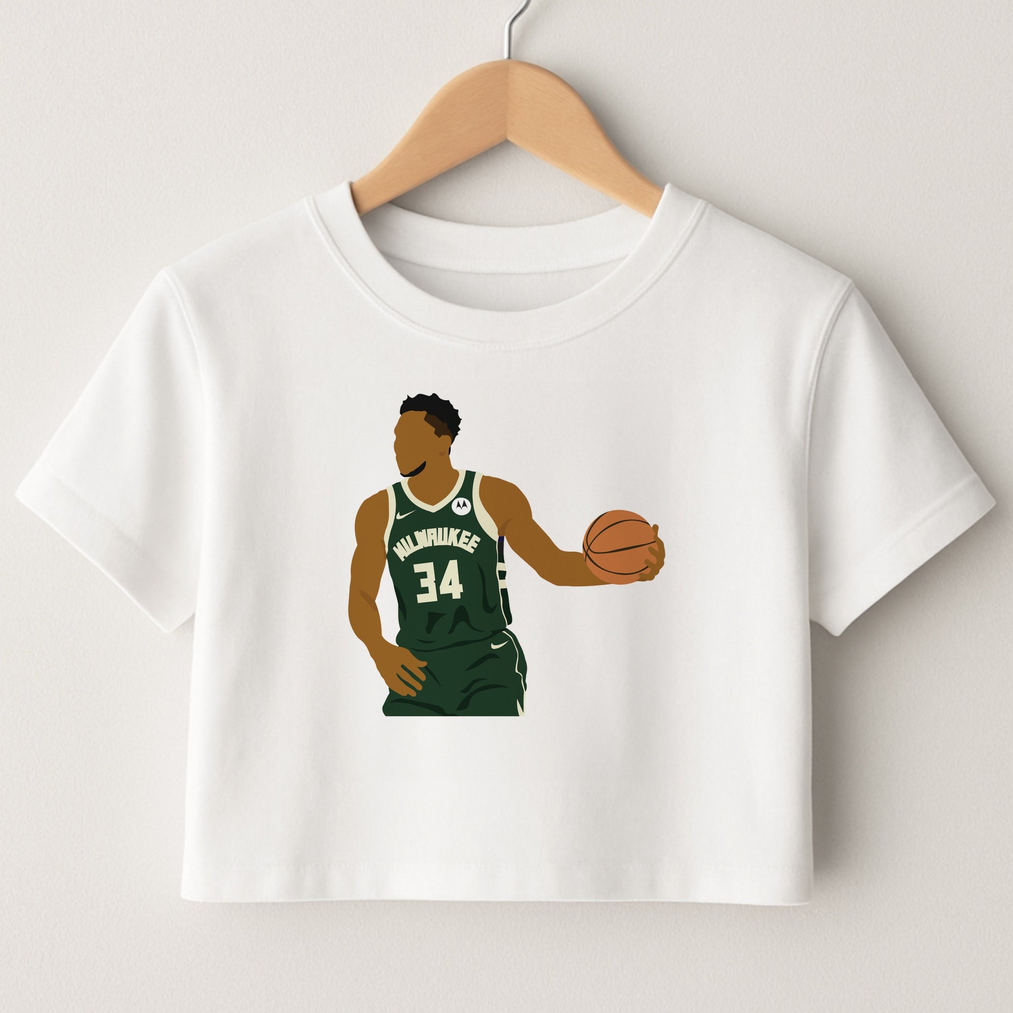 Giannis - Basketball Crop Top