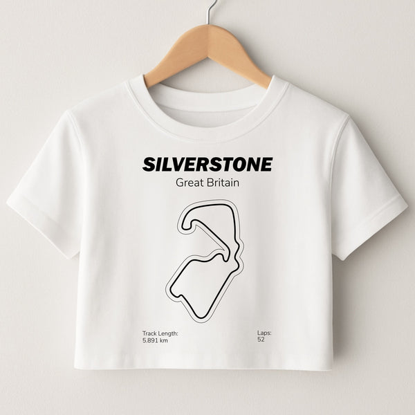 Silverstone Circuit Crop Top