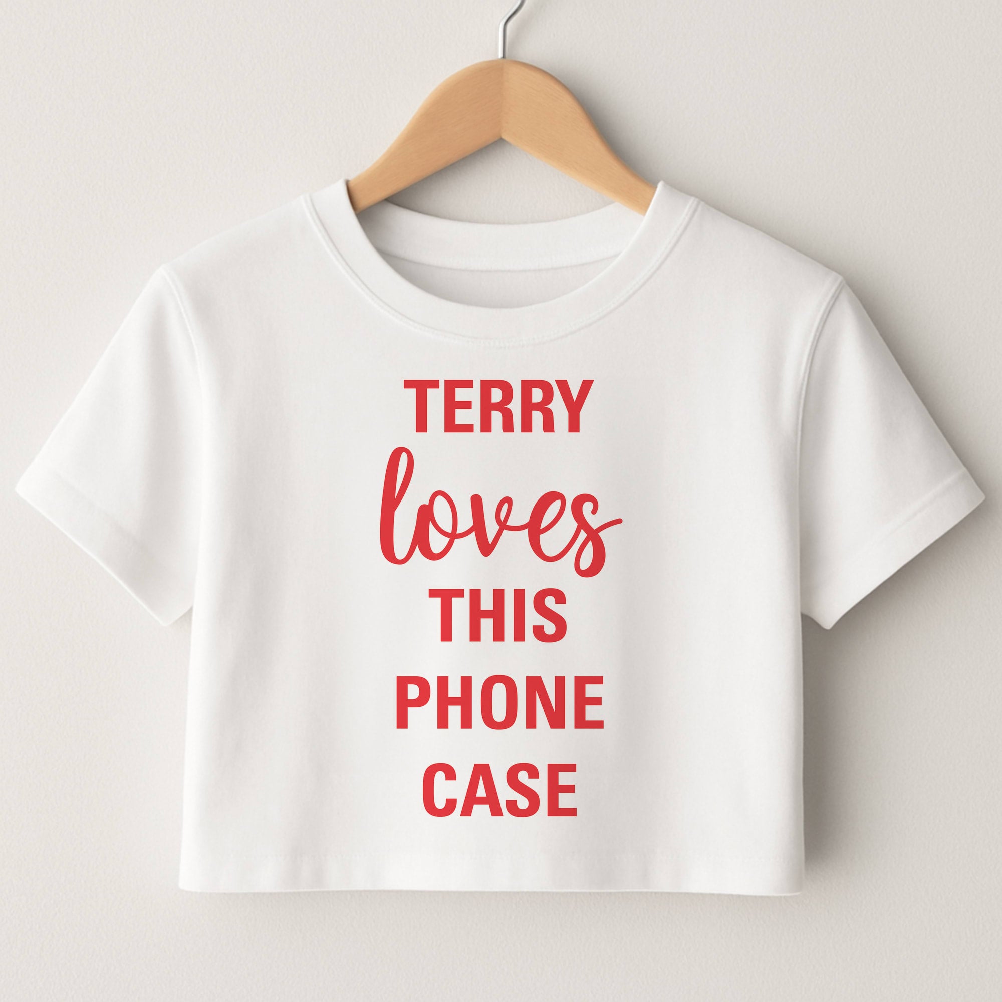 Terry Loves This Phone Case - Brooklyn Nine-Nine Crop Top