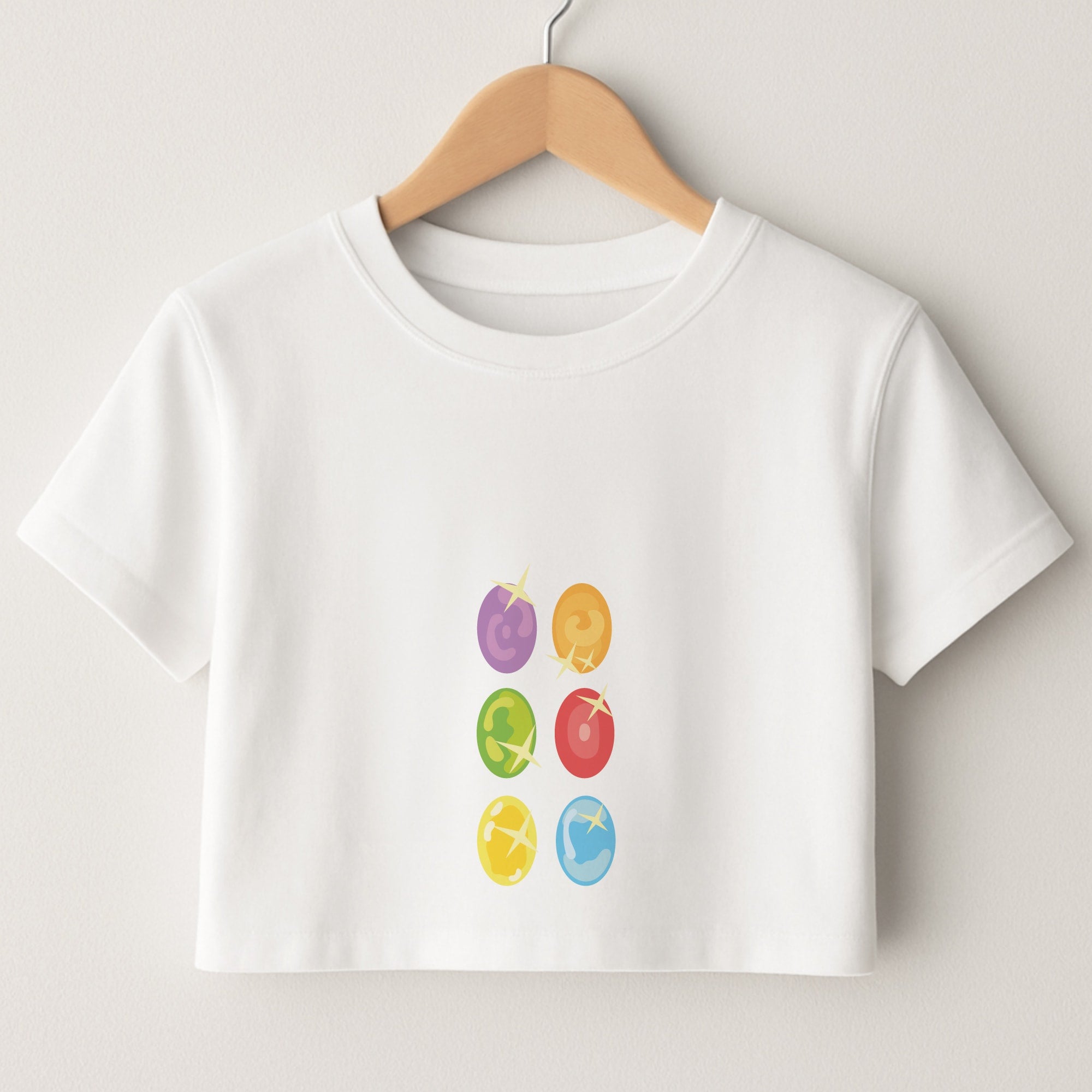 Infinity stones Crop Top