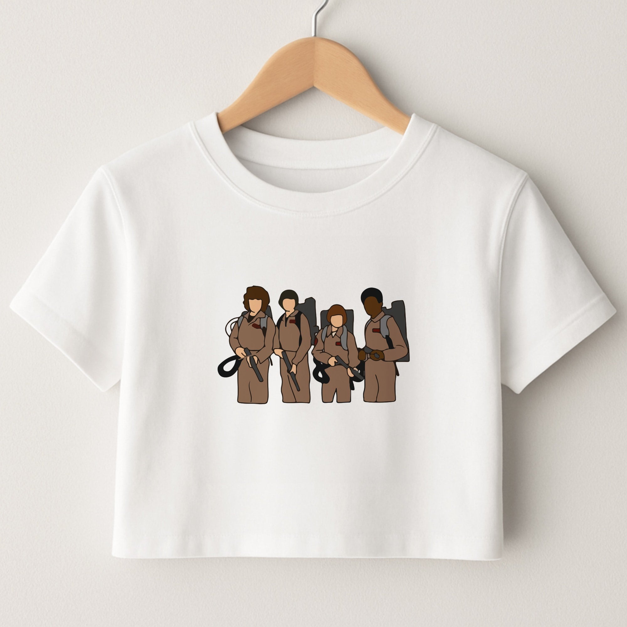Ghost Busters Costumes Crop Top