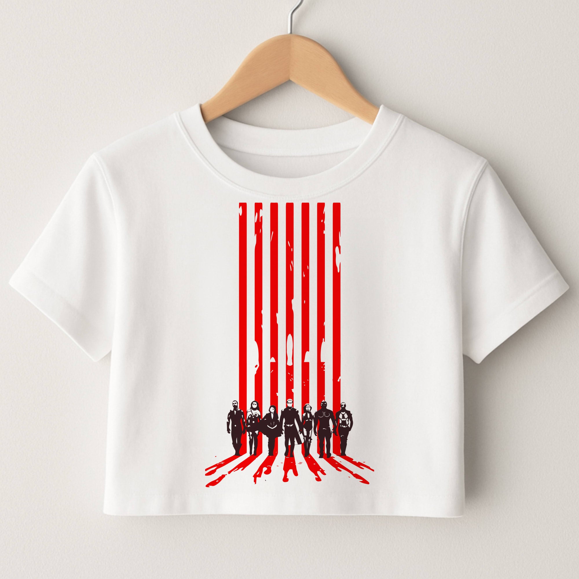 The Seven Silhouettes Crop Top
