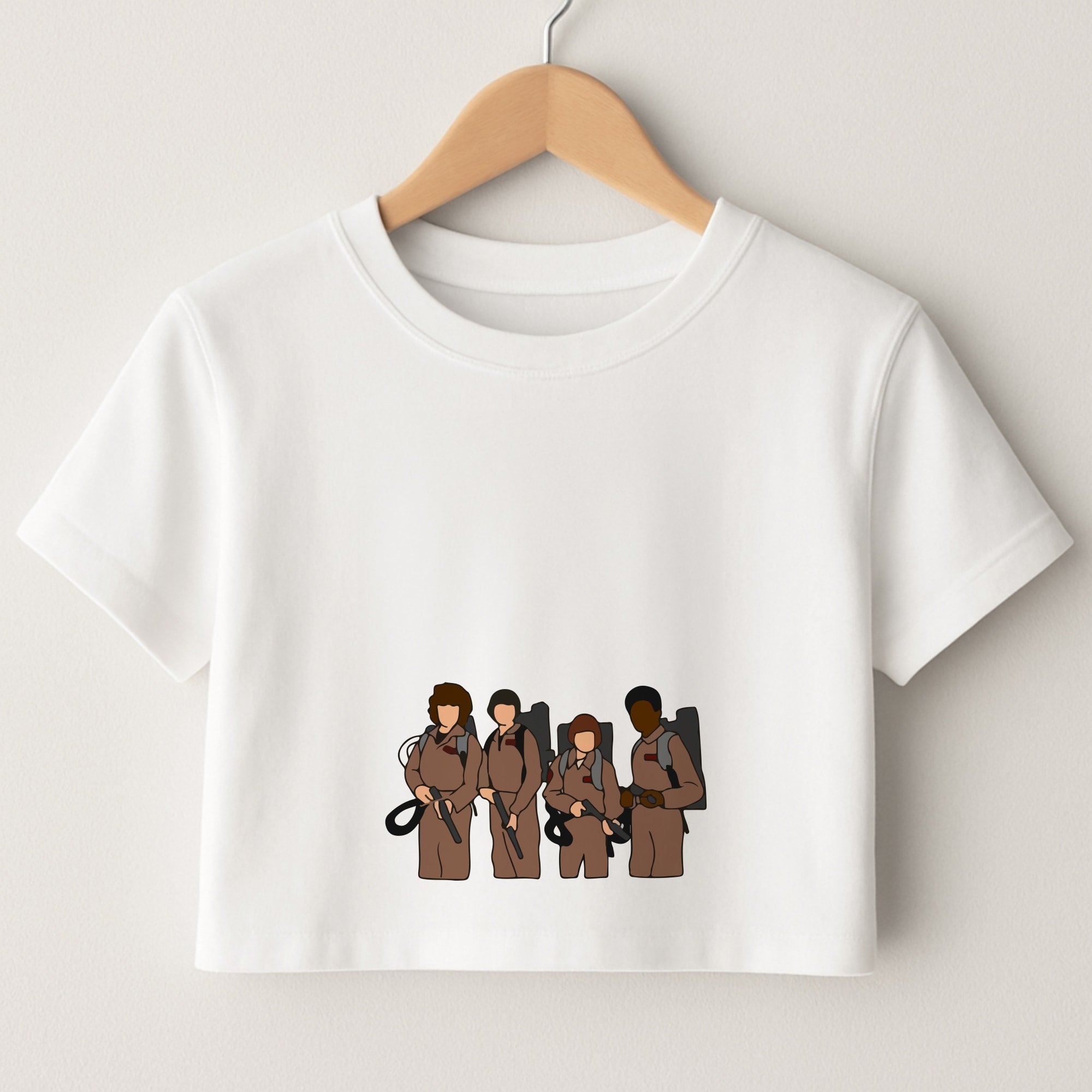 Ghost Busters Costumes Crop Top