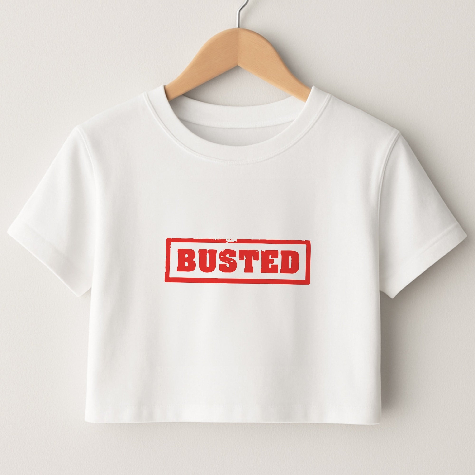 Band Logo - Bust Band Crop Top