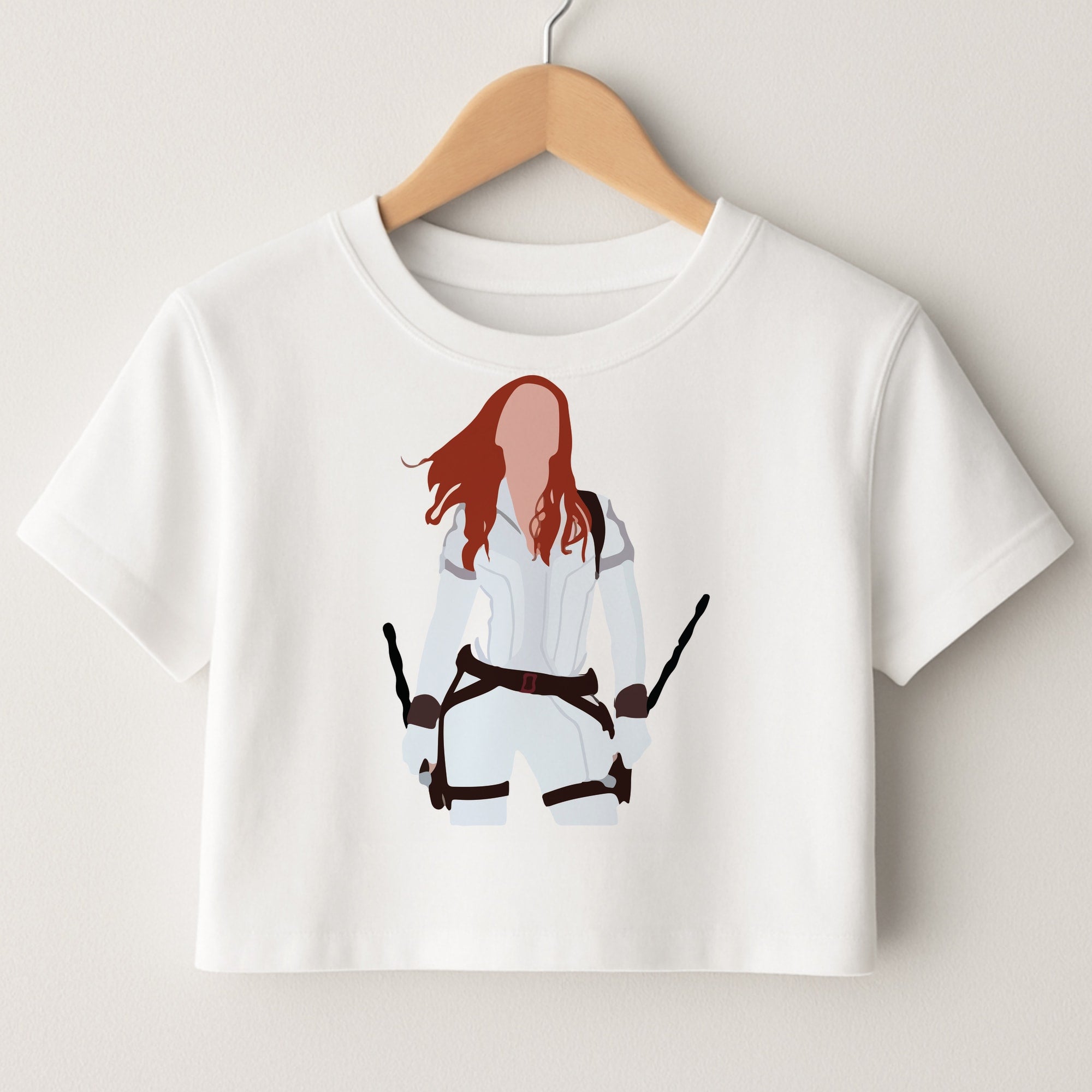 Black Widow Crop Top