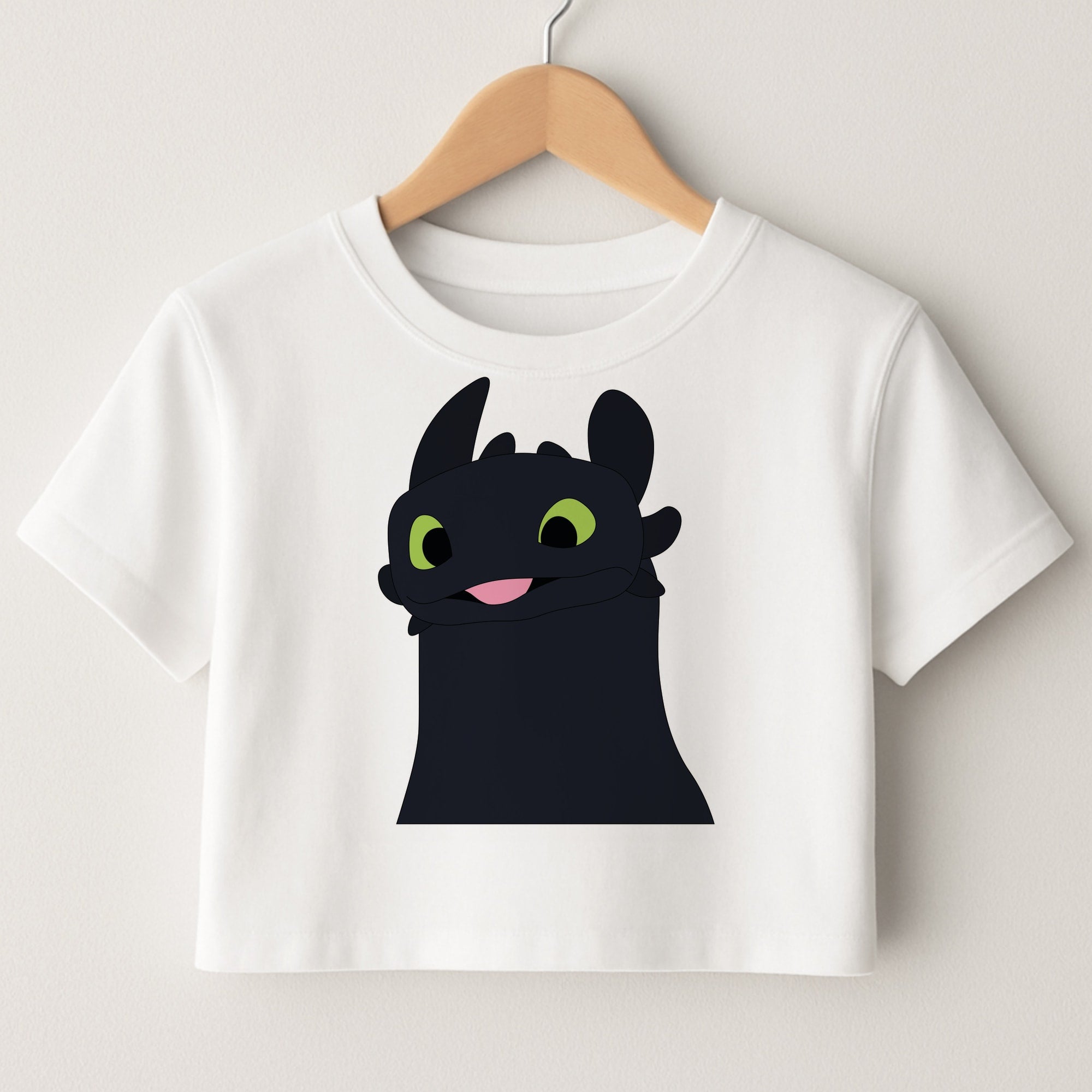 Black Fury Dragon Crop top
