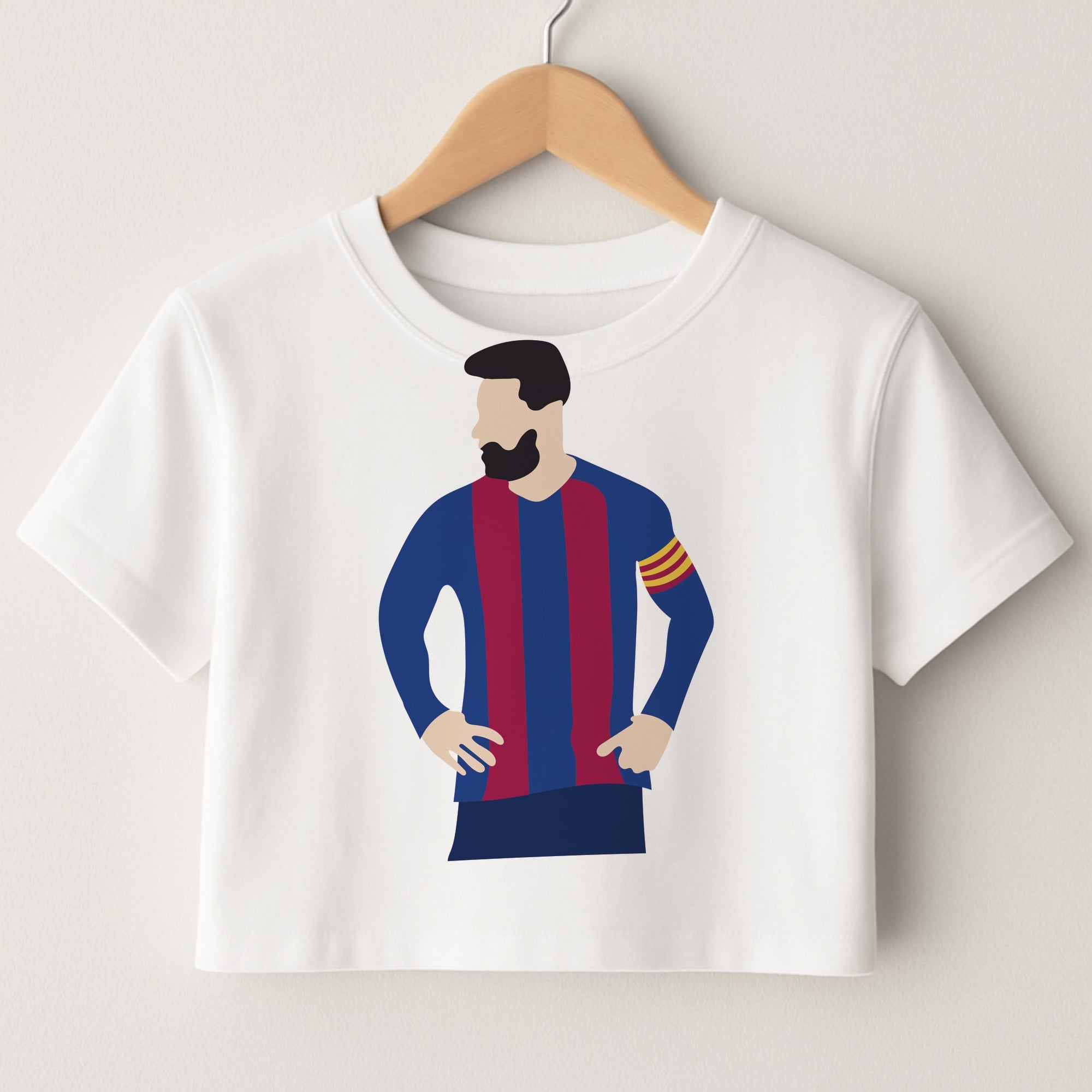 Messi Barca Crop Top