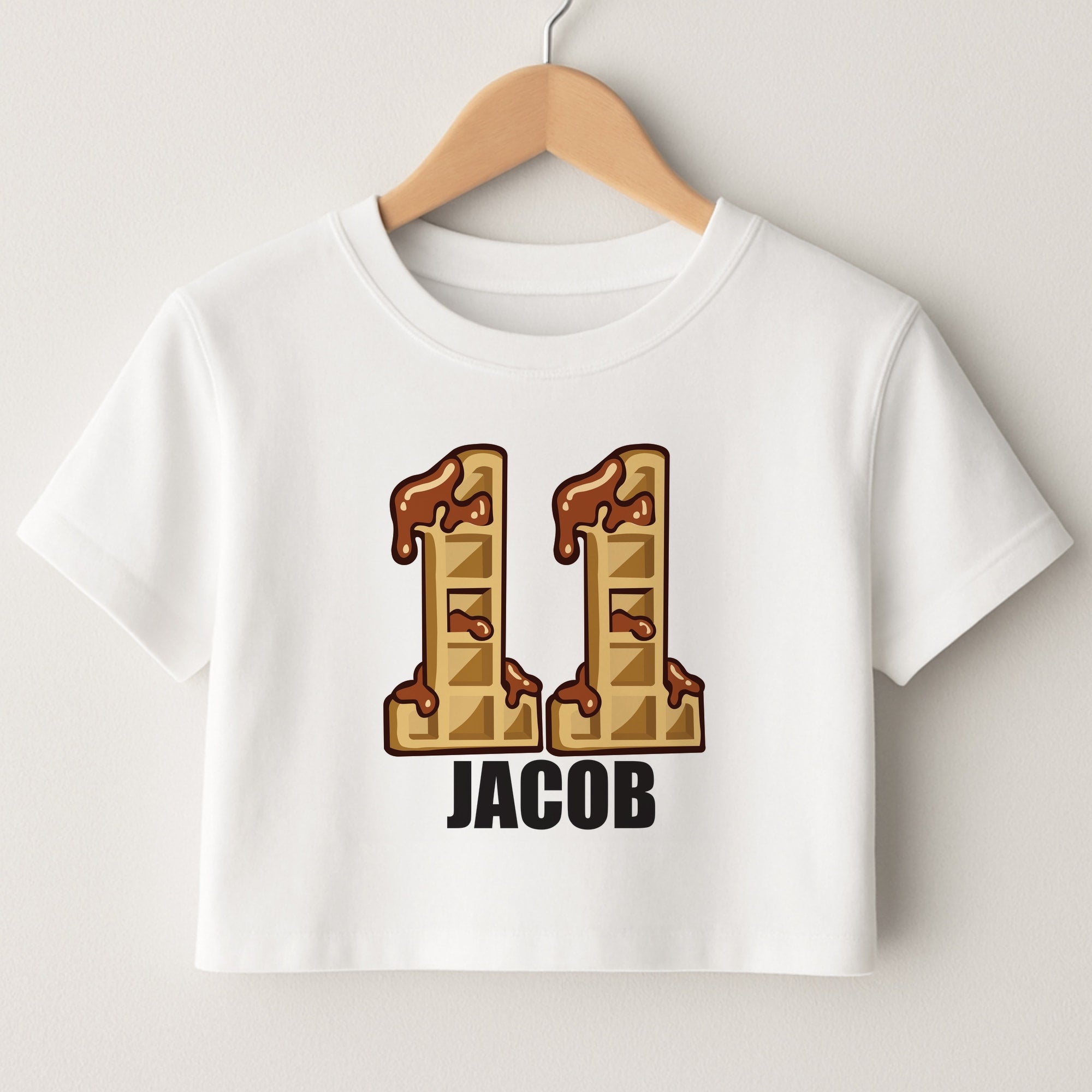 Eleven - Personalised Stranger Crop Top