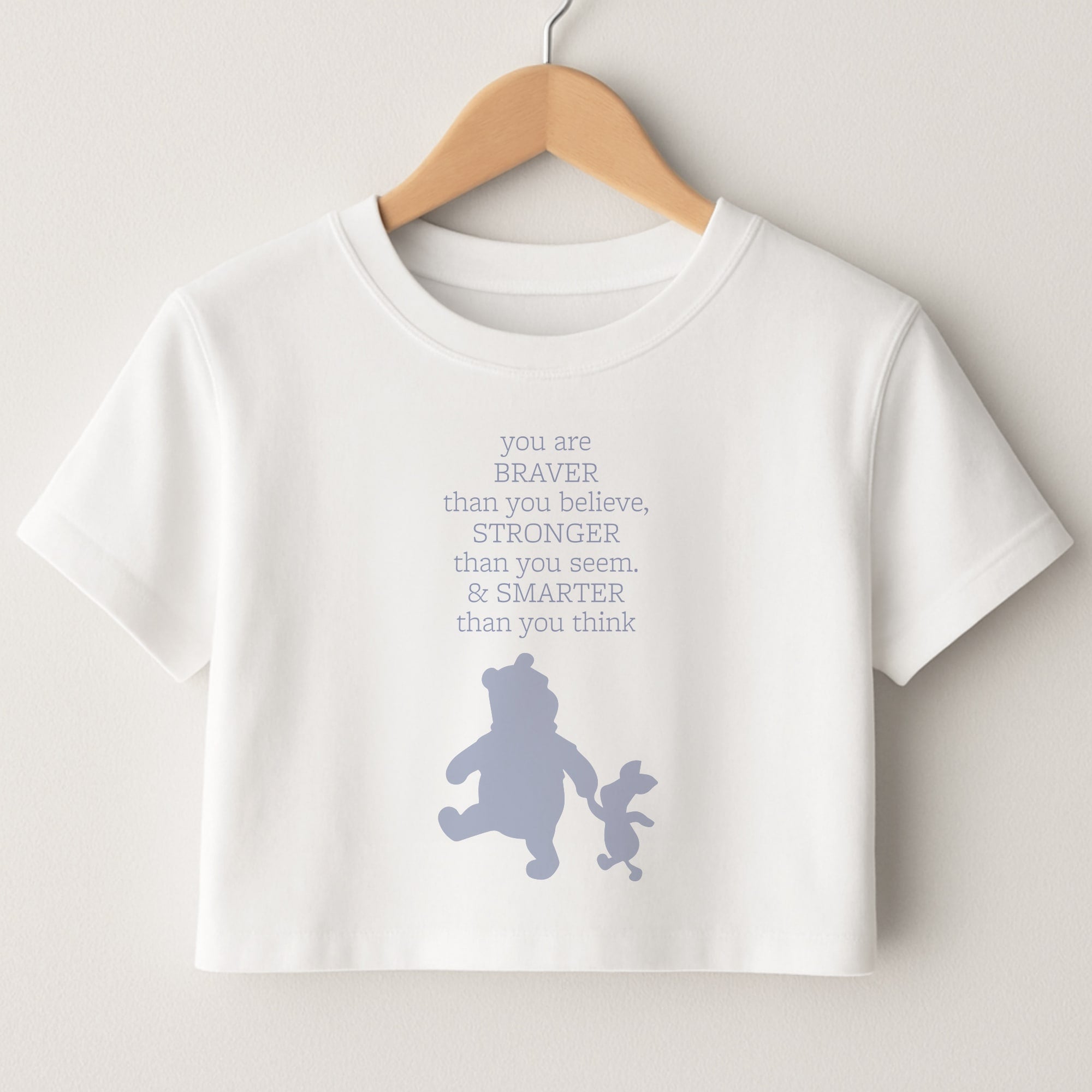 Braver, Stronger, Smarter Crop Top