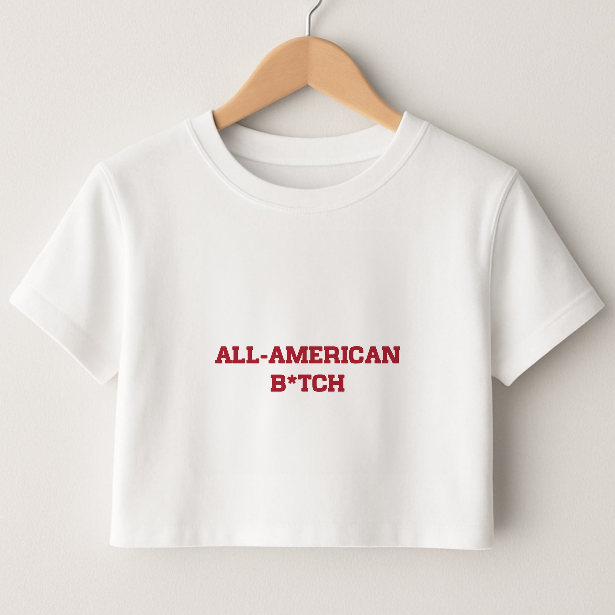 All American B*tch - Olivia Crop Top