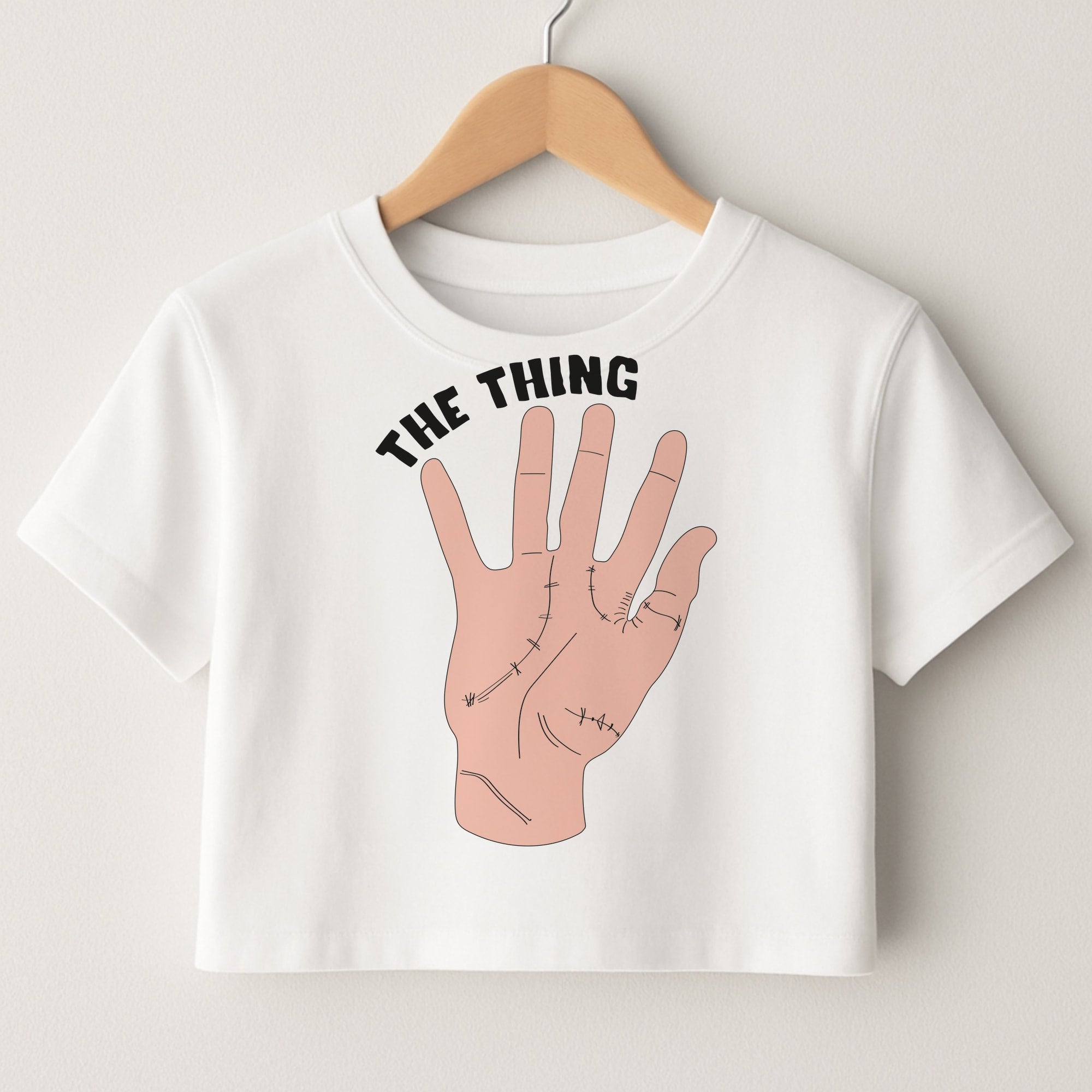 The Thing Wednesday Crop Top