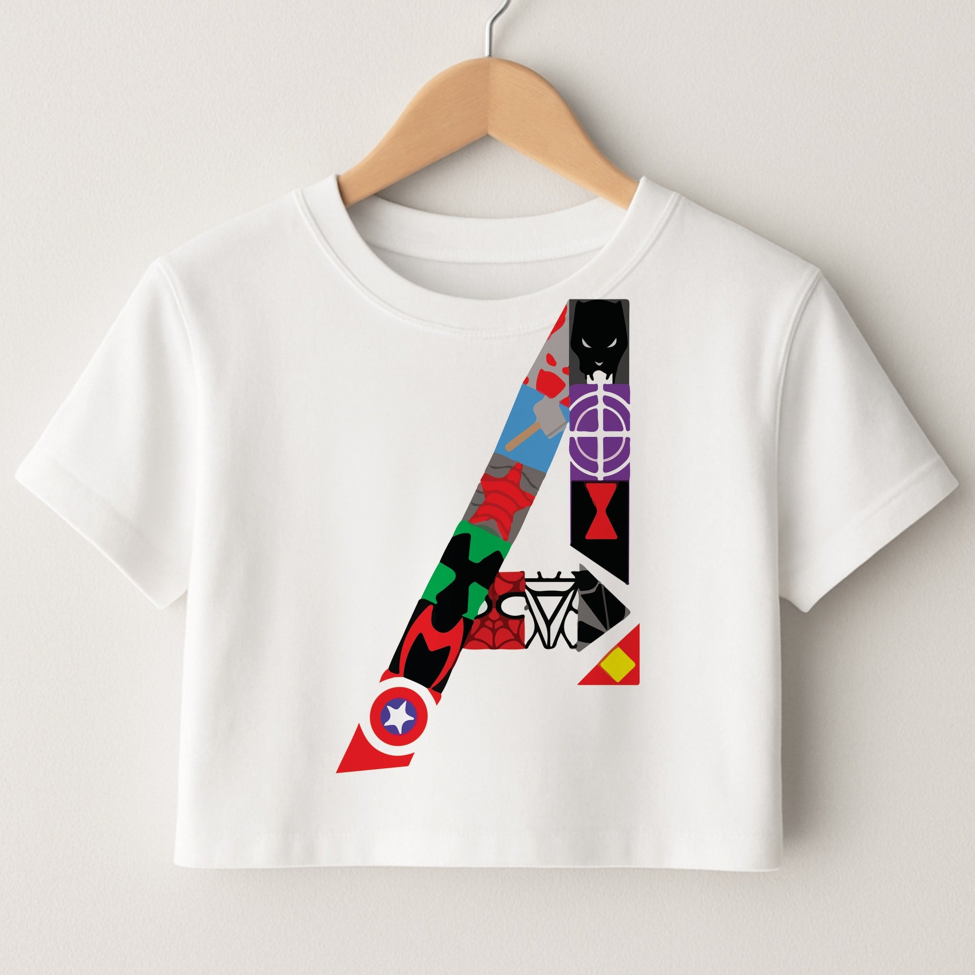 Avengers Logo - Marvel Crop Top