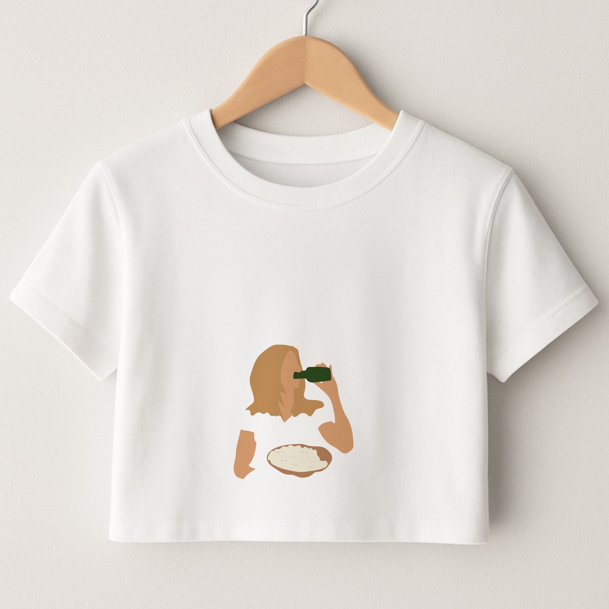 Rachel's Wedding Dress Crop Top