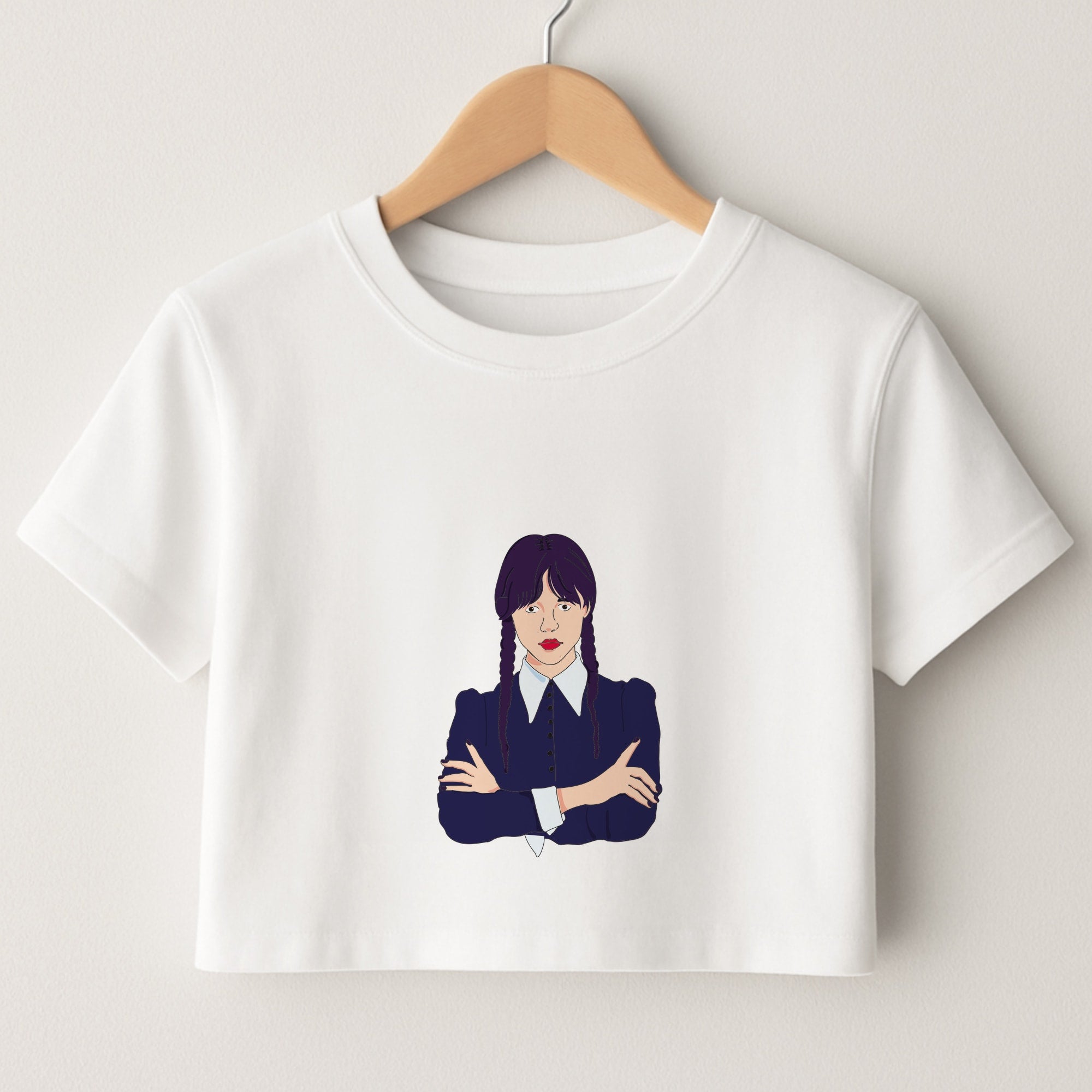 Wednesday Addams Wednesday Crop Top