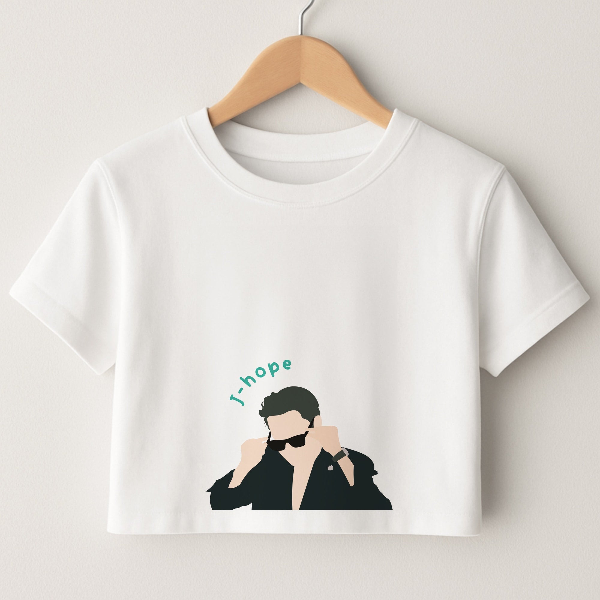 J-Hope Glasses - K Pop Crop Top