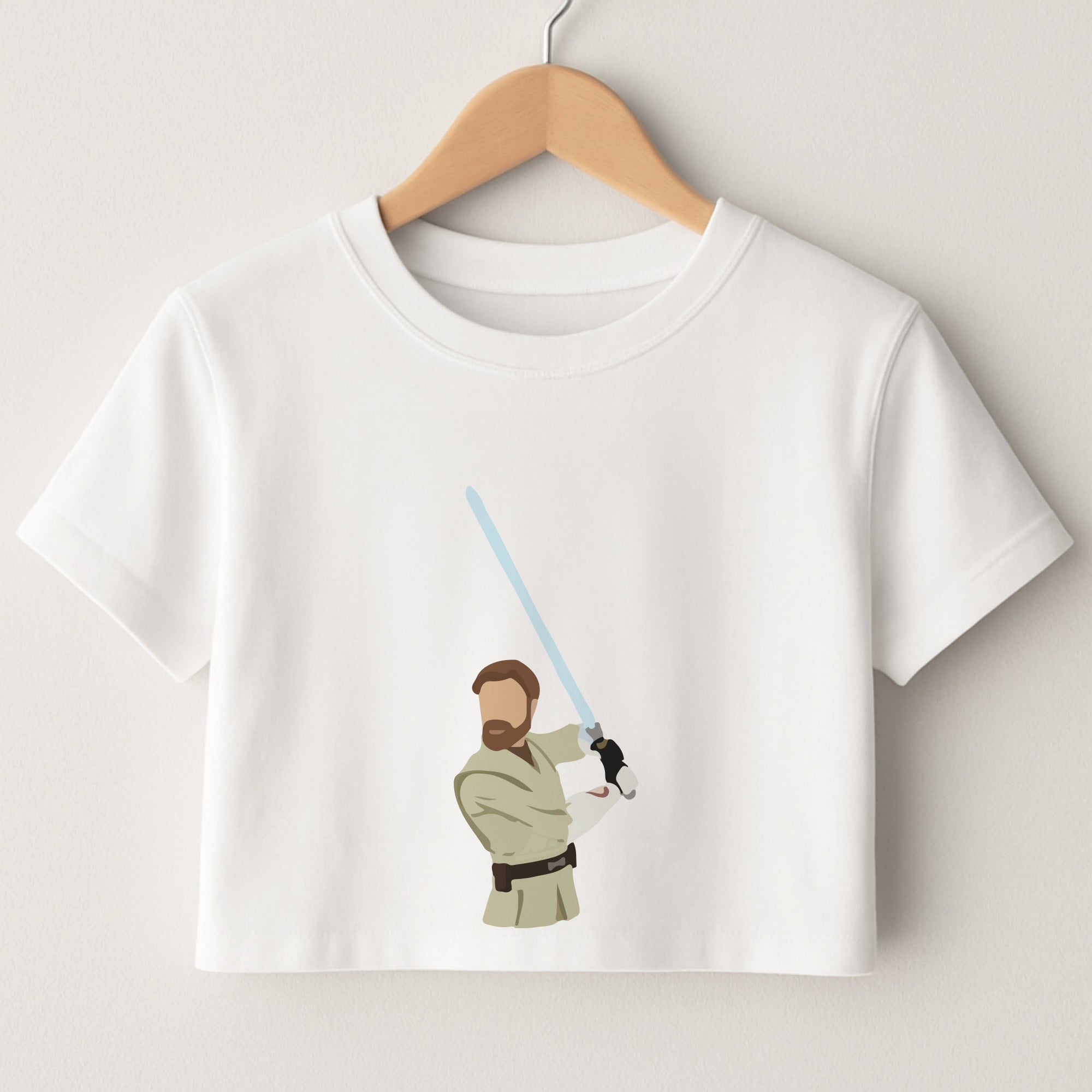 Kenobi Faceless Crop Top