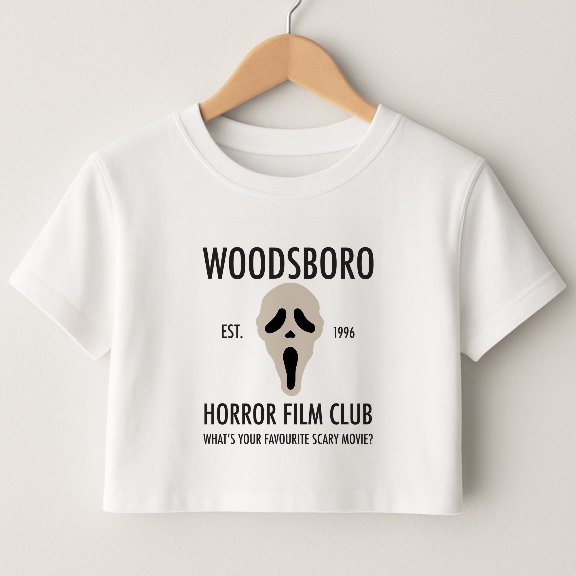 Woodsboro Horror Film Club - Scream Crop Top