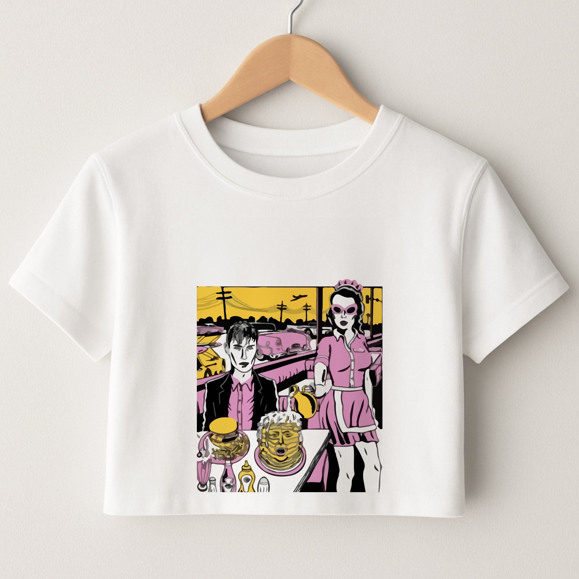 Popart Fender Crop Top