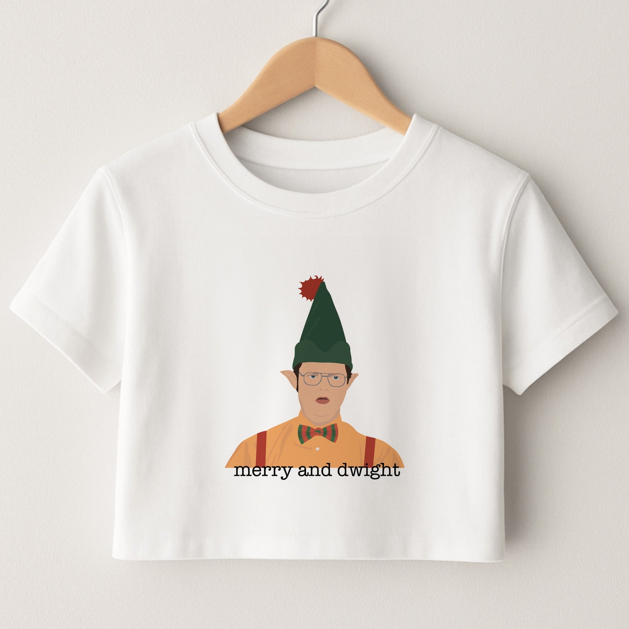 Merry And Dwight Crop Top