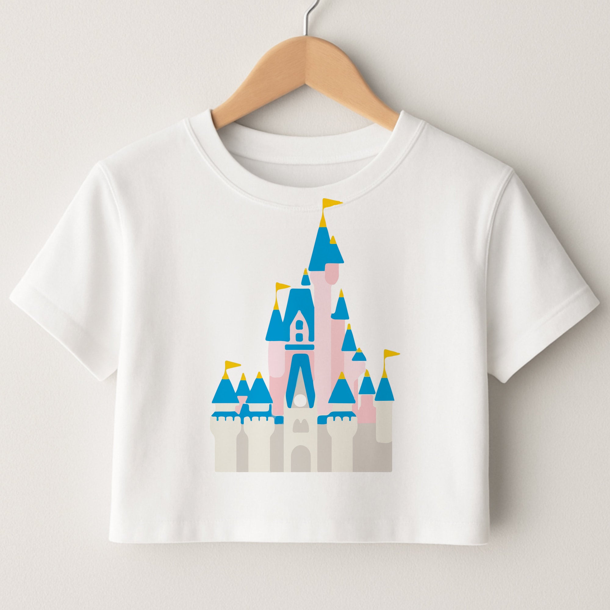 Fairytale Castle Crop Top