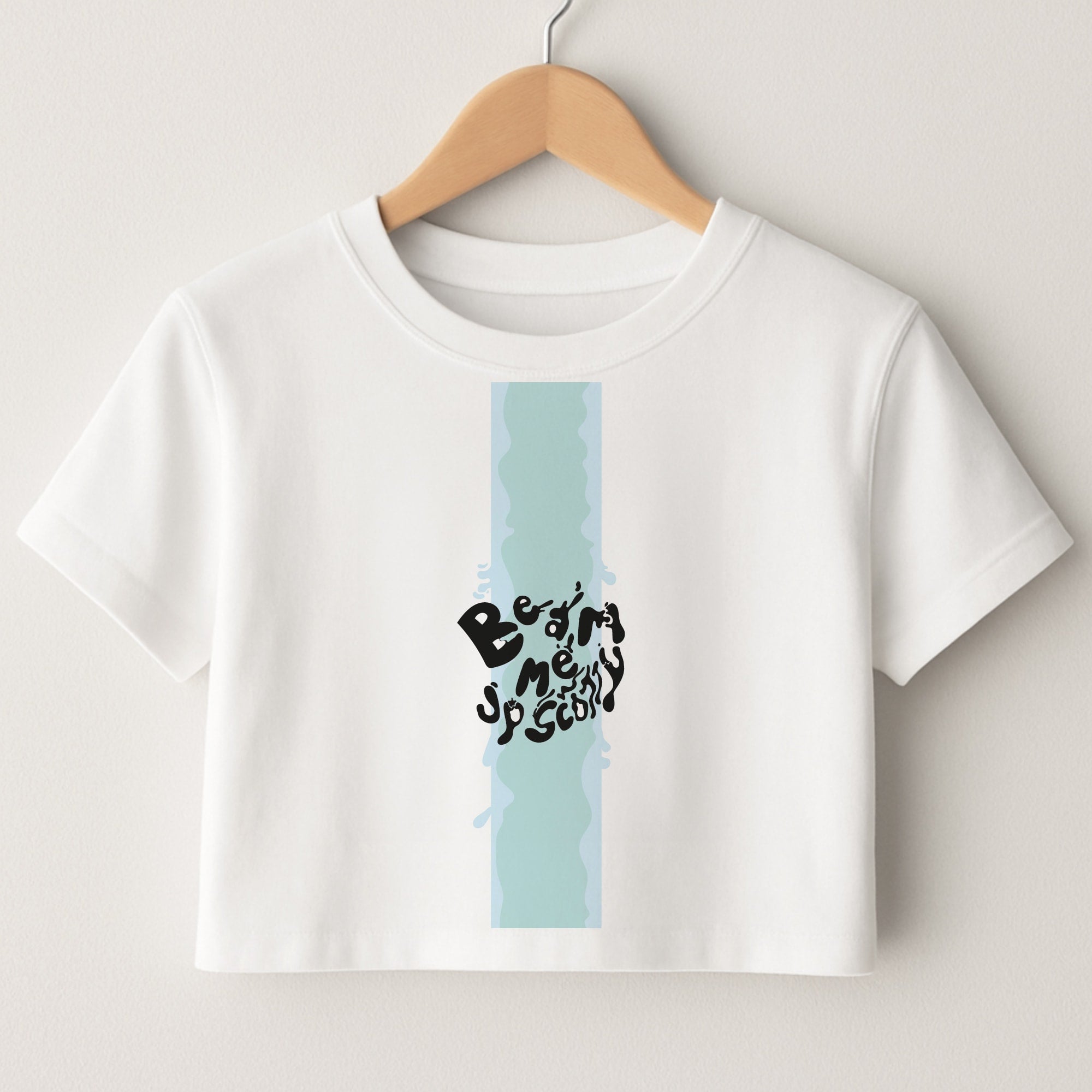 Beam me up Scotty Crop Top