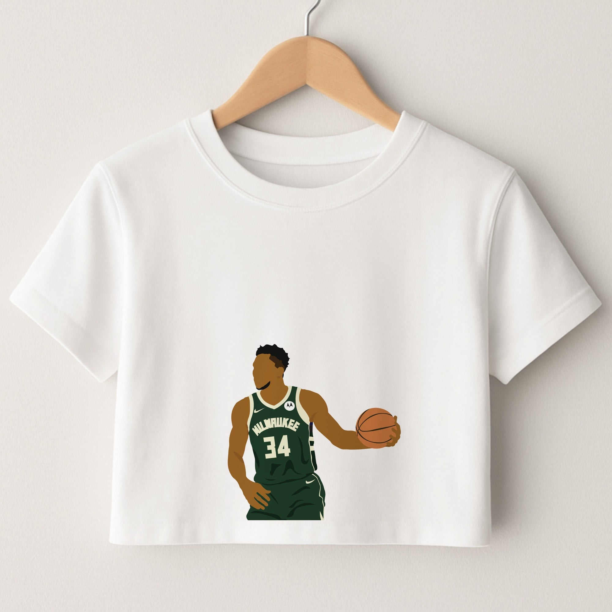 Giannis - Basketball Crop Top