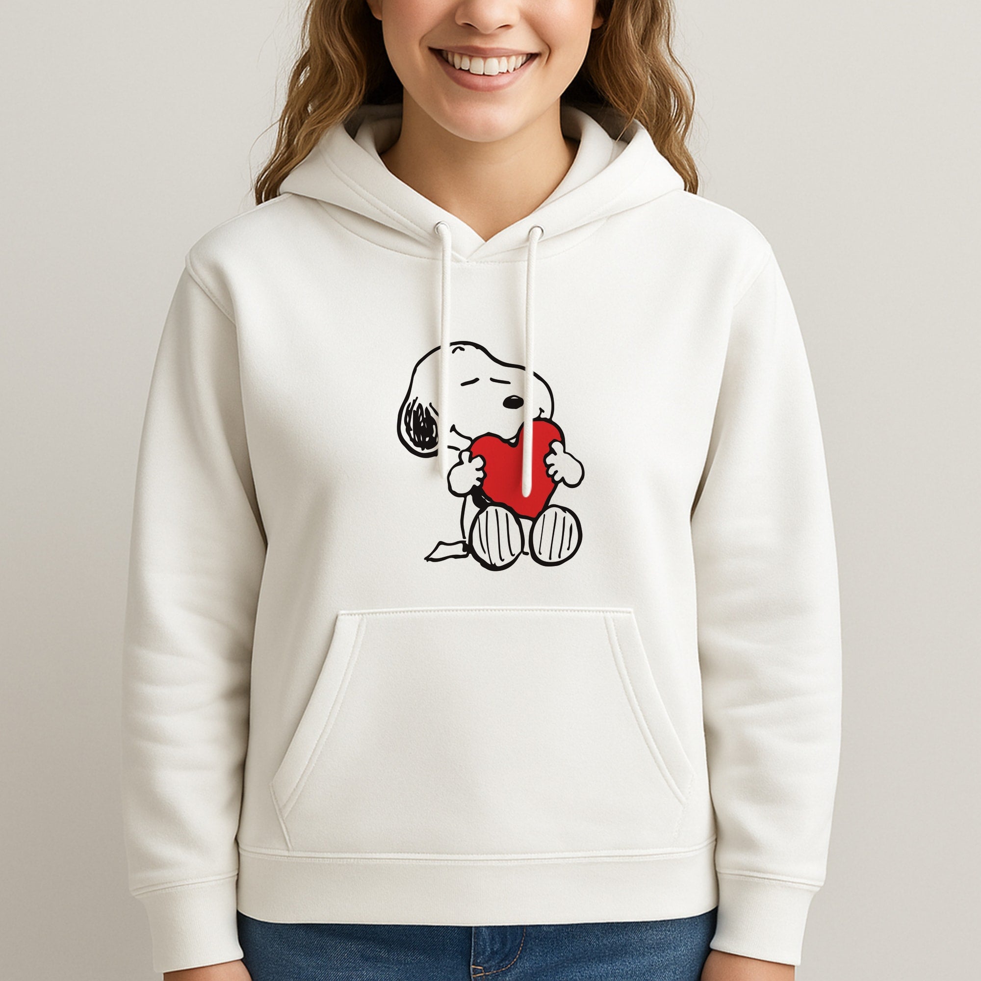 Snoopy - Valentine's Day Unisex Hooded Sweatshirt