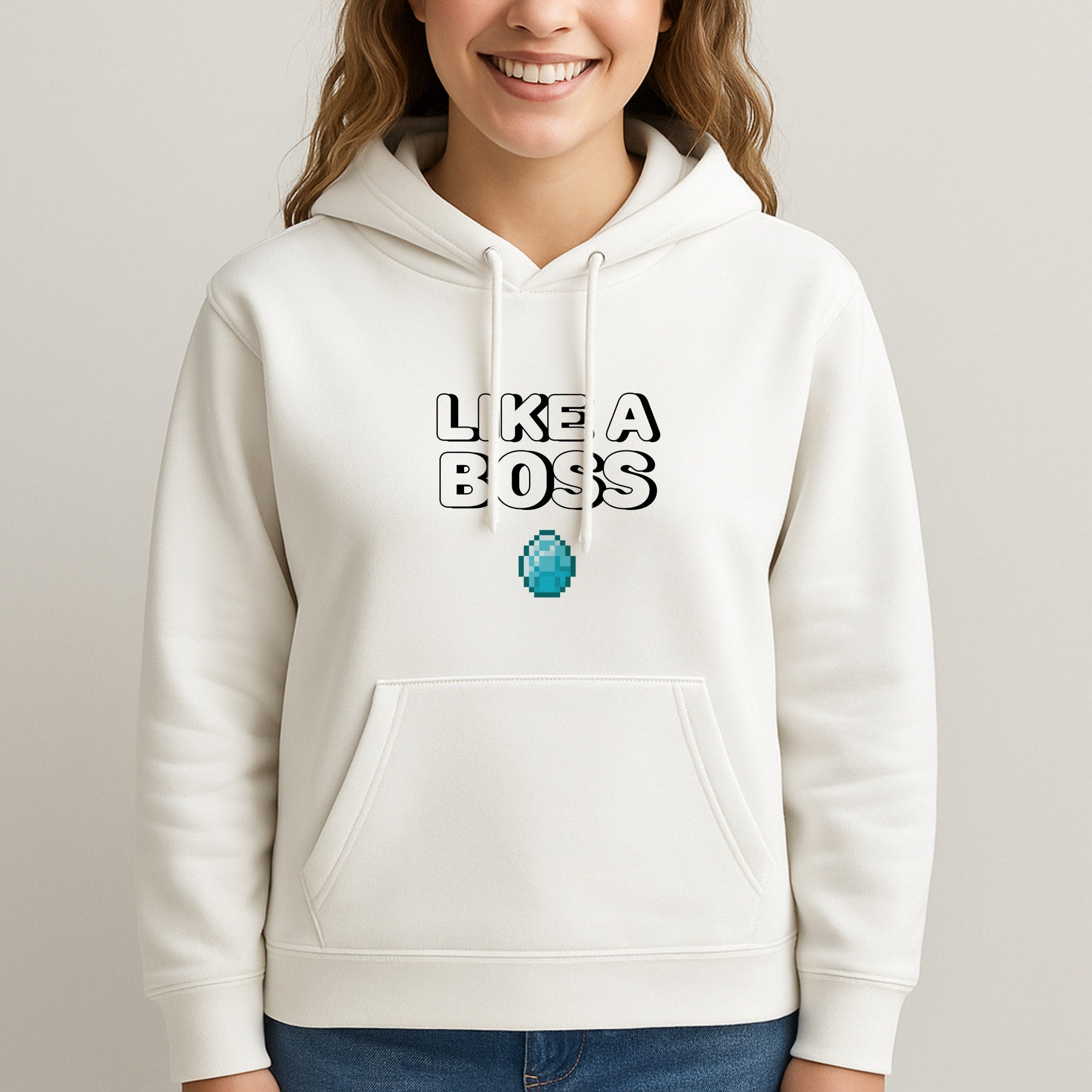 Like A Boss Unisex Hooded Sweatshirt