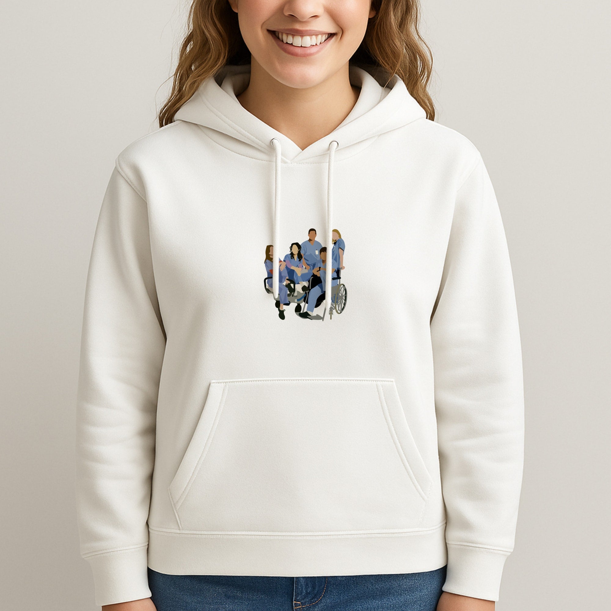 Greys Cast Unisex Hooded Sweatshirt