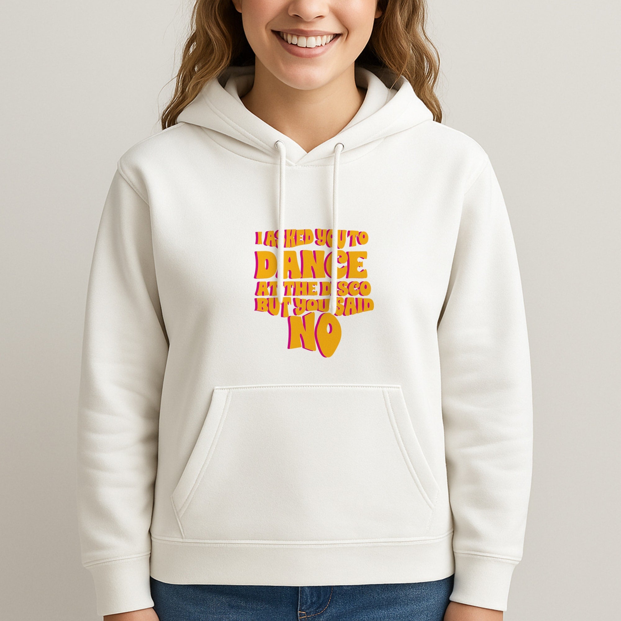 I Asked You To Dance At The Disco But You Said No - Bust Band Unisex Hooded Sweatshirt