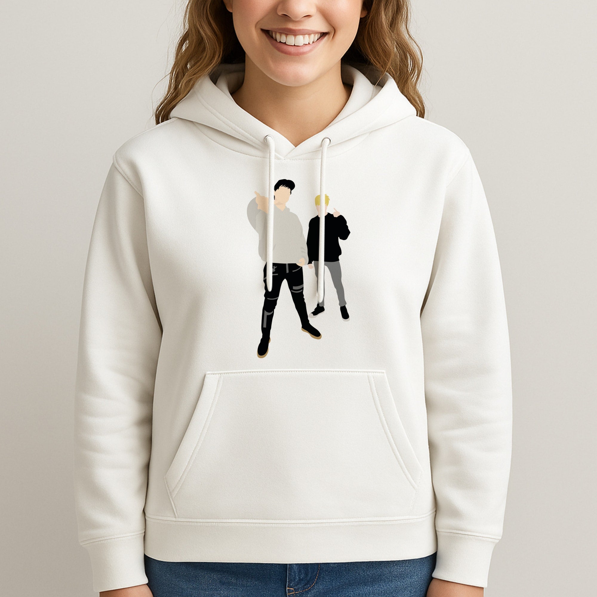 Standing - S & C Unisex Hooded Sweatshirt