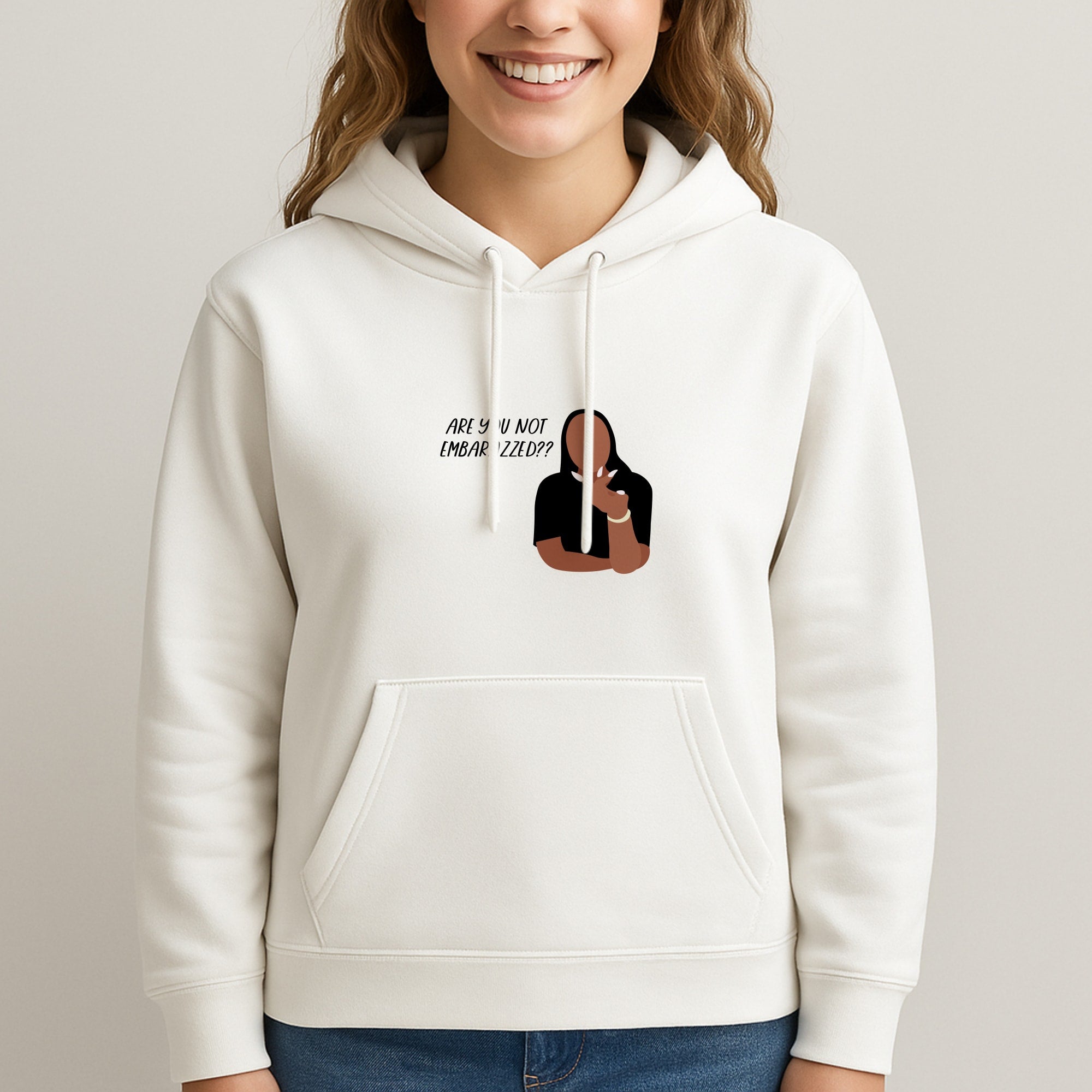 Are You Not Embarazzed? - British Pop Culture Unisex Hooded Sweatshirt