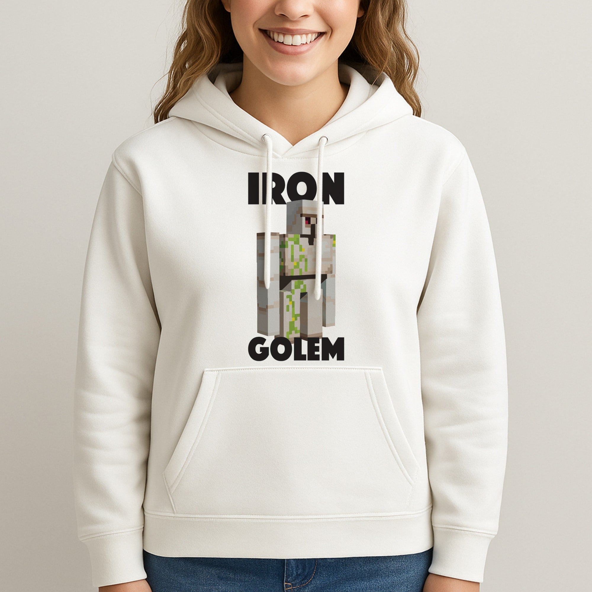 Iron Golem Unisex Hooded Sweatshirt