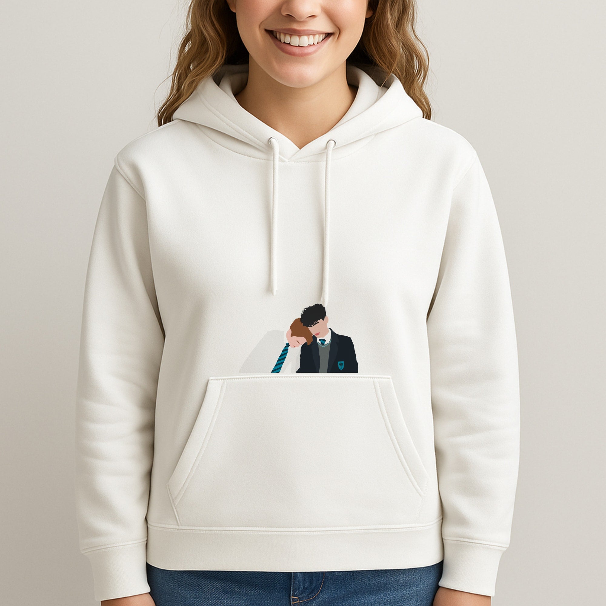 Nick And Charlie School Clothes - Heart TV Unisex Hooded Sweatshirt