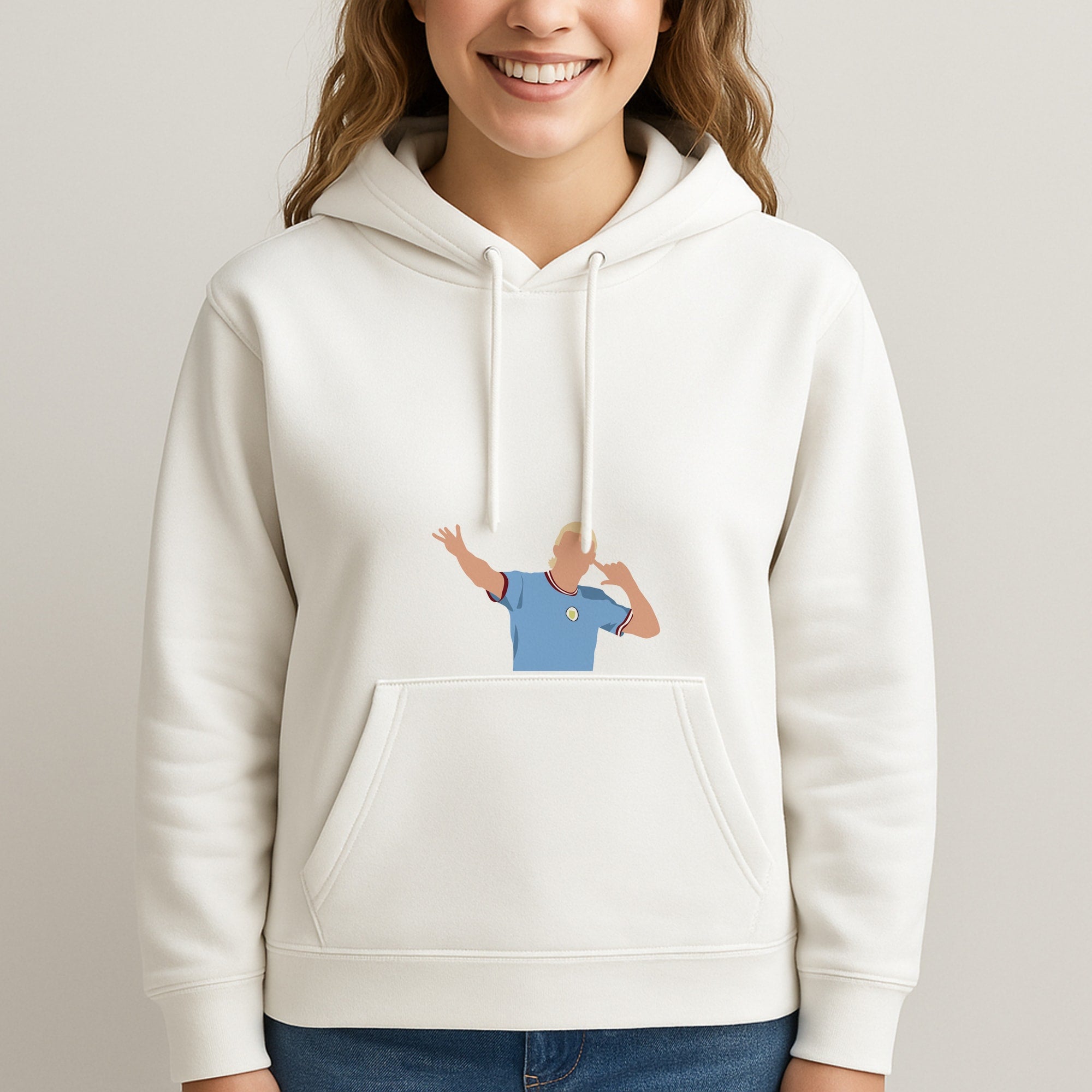 Haaland - Football Unisex Hooded Sweatshirt