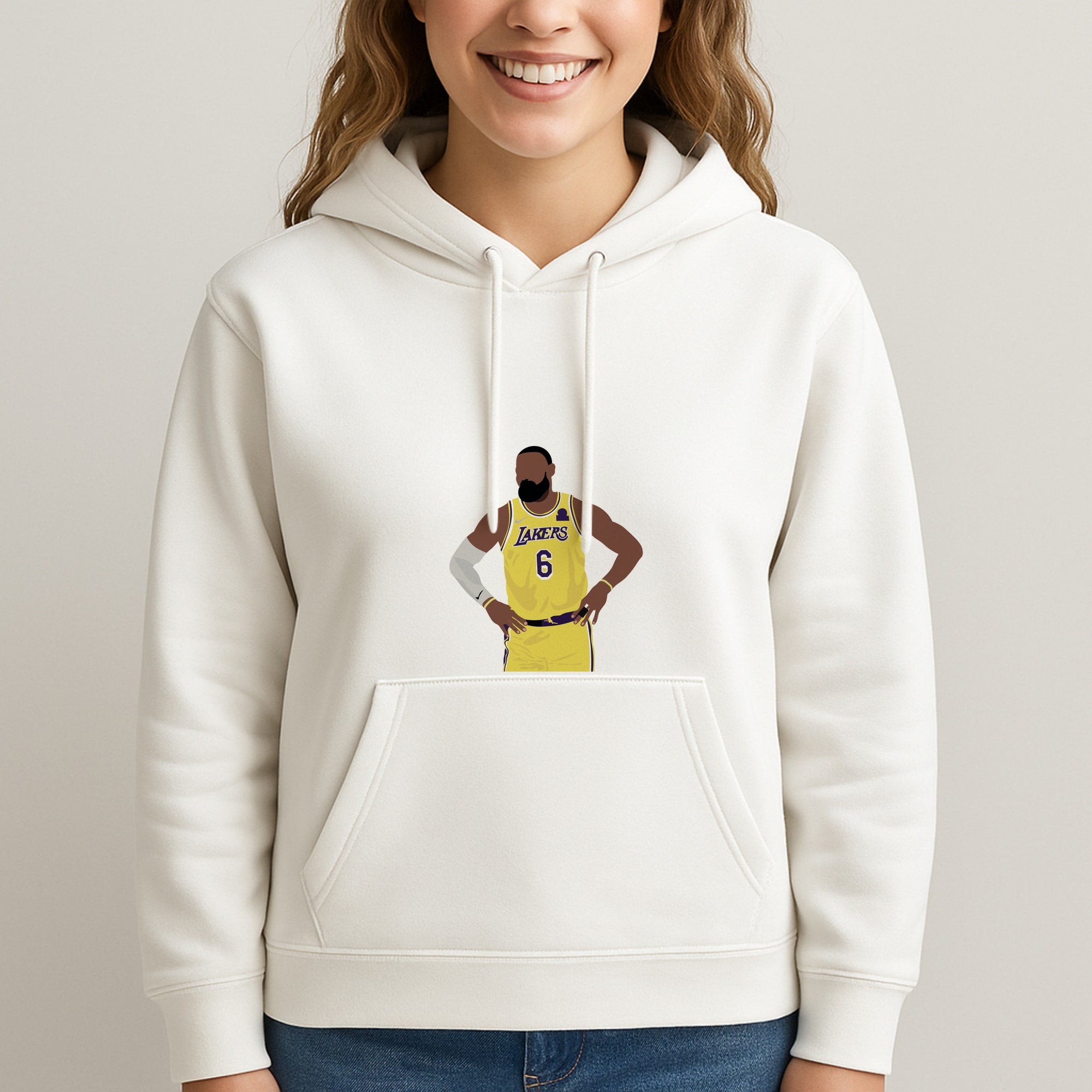 Lebron - Baskteball Unisex Hooded Sweatshirt