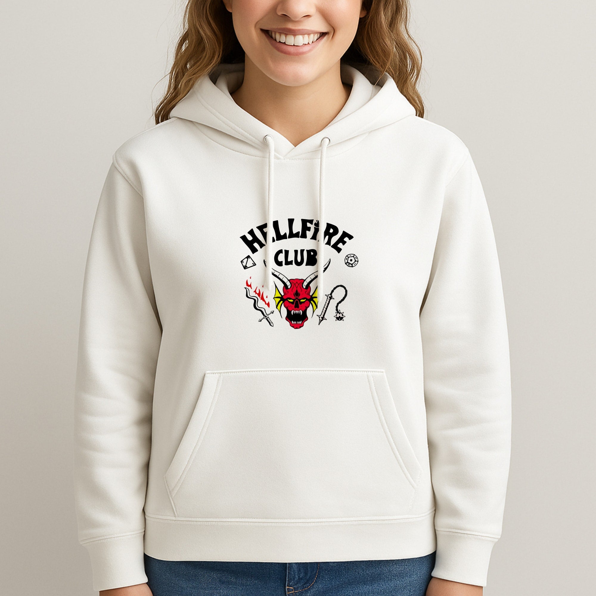 Hellfire Club Logo Unisex Hooded Sweatshirt