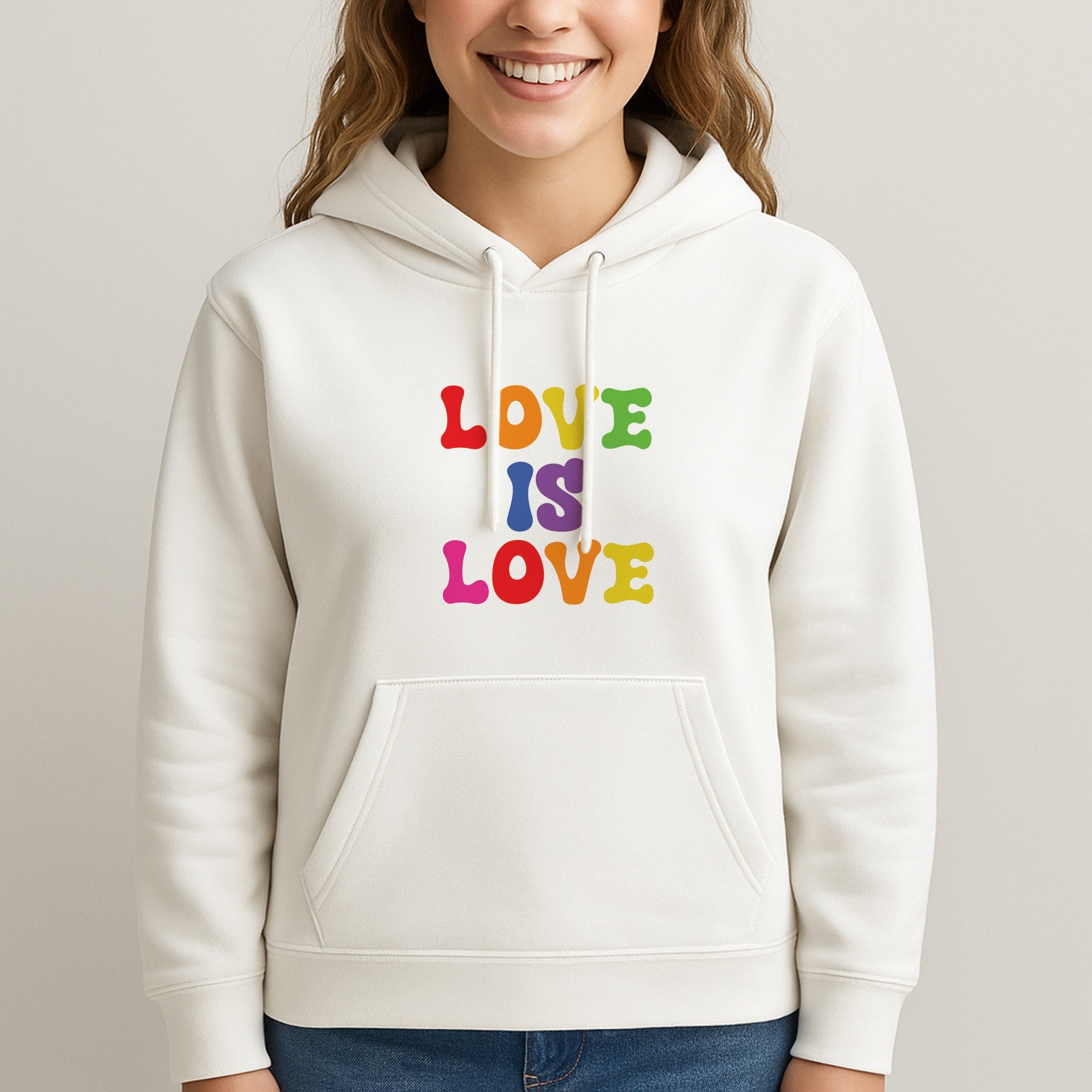 Love Is Love - Pride Unisex Hooded Sweatshirt