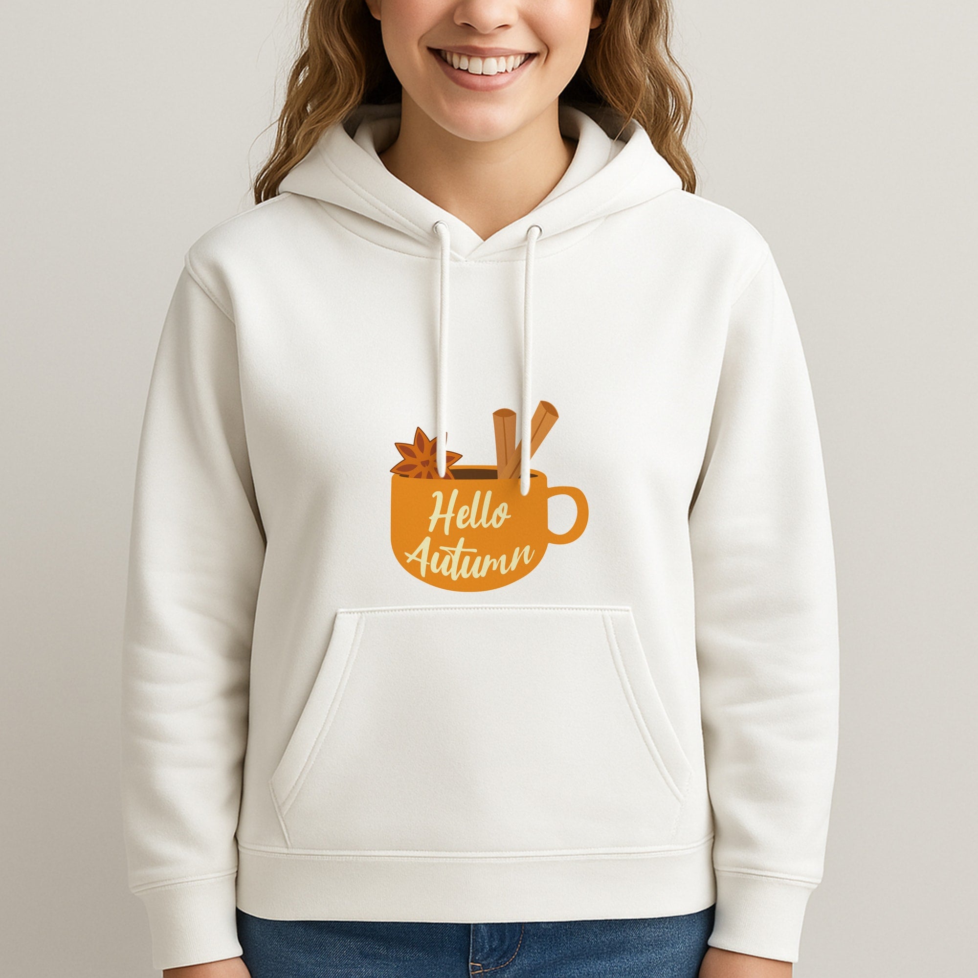 Hello Autumn Unisex Hooded Sweatshirt