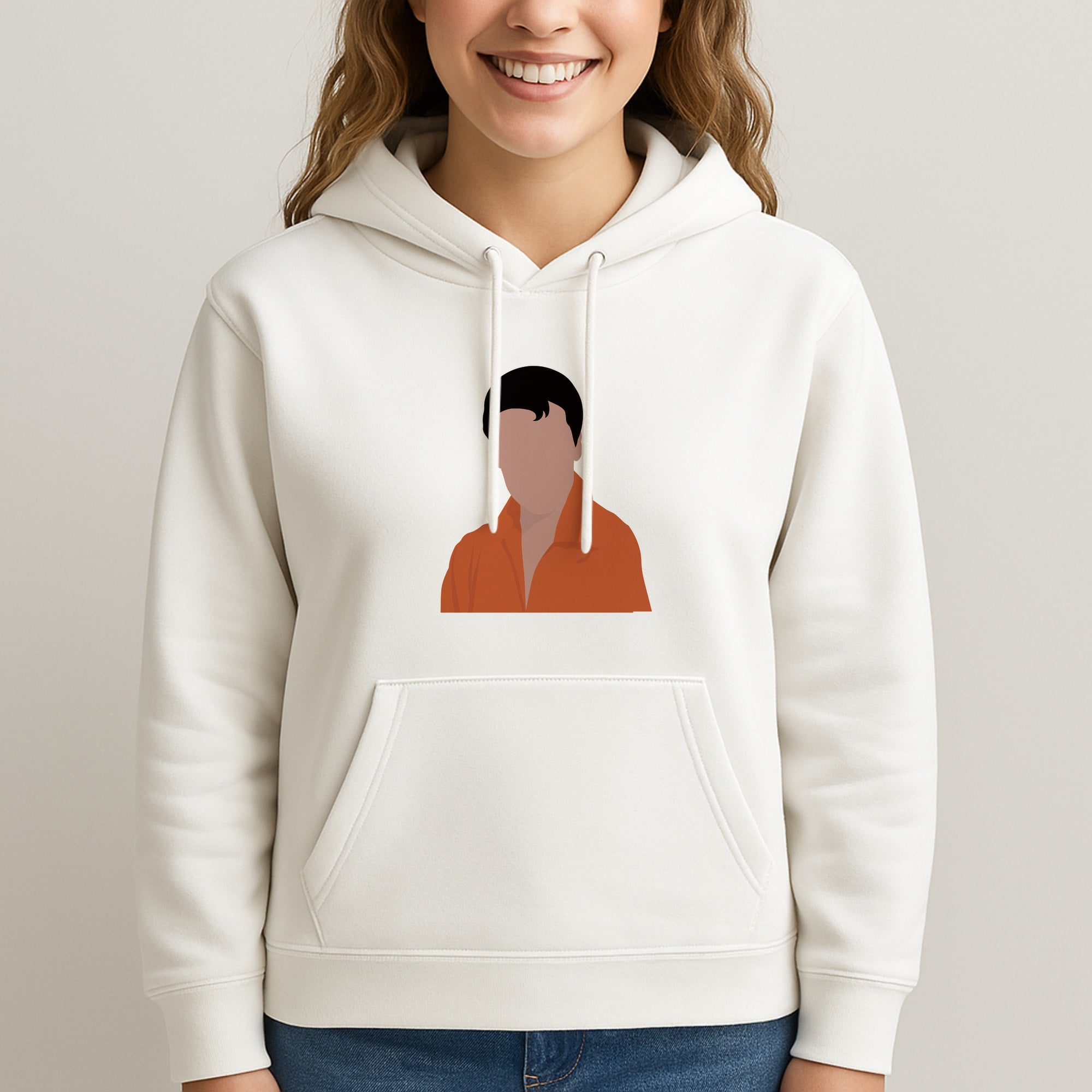 Faceless Elvis Unisex Hooded Sweatshirt