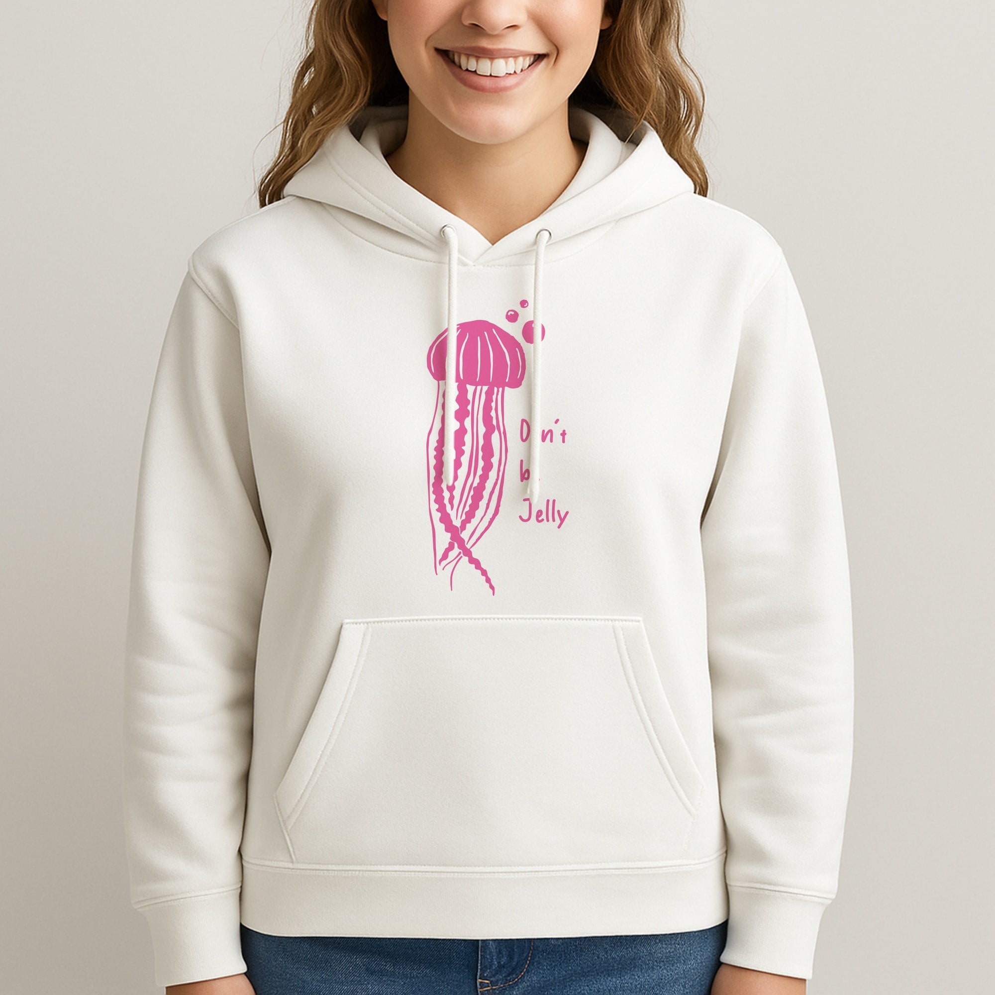 Don't Be Jelly - Sealife Unisex Hooded Sweatshirt