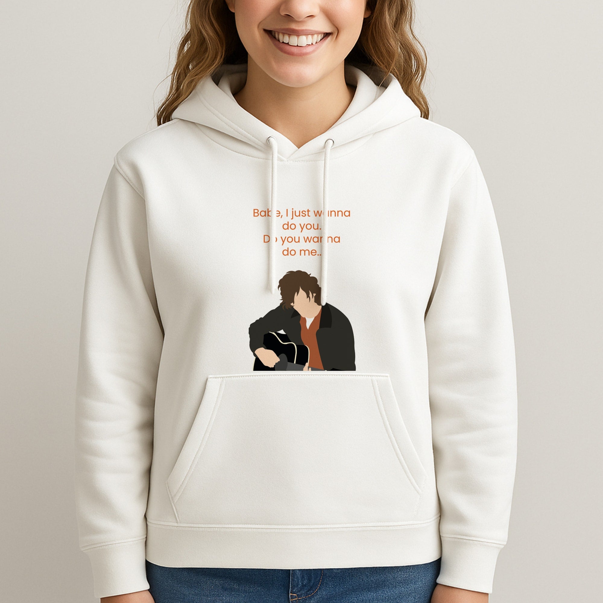 Babe I Just Wanna.. Unisex Hooded Sweatshirt